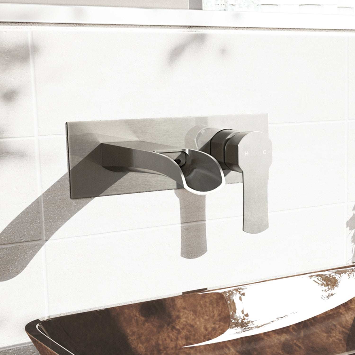 Paloma Wall Mount Bathroom Faucet - Image 2
