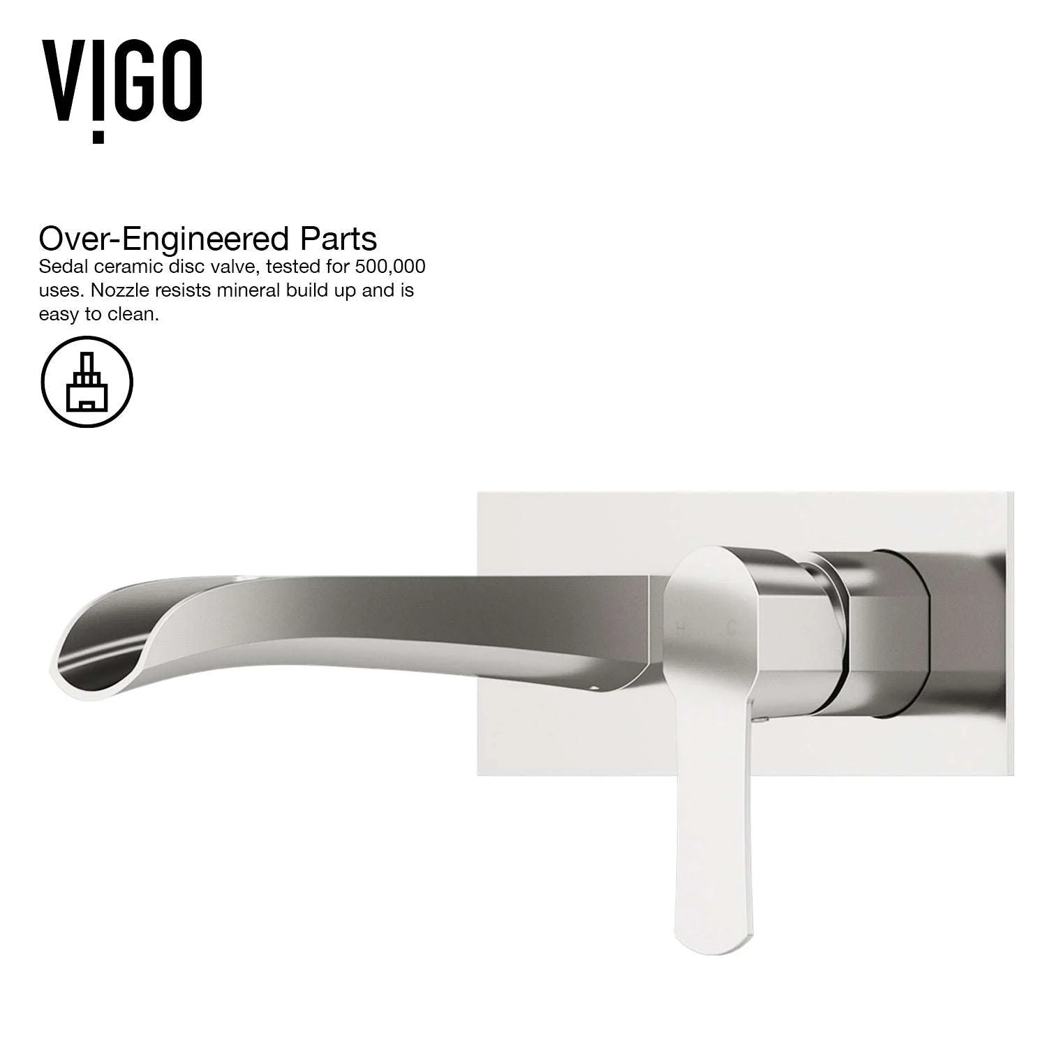 Paloma Wall Mount Bathroom Faucet - Image 8