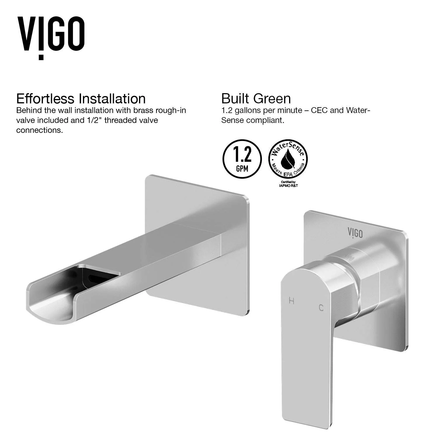 Amada Wall Mount Bathroom Faucet - Image 17