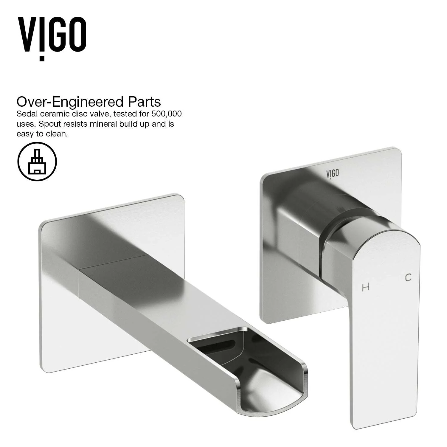 Amada Wall Mount Bathroom Faucet - Image 19