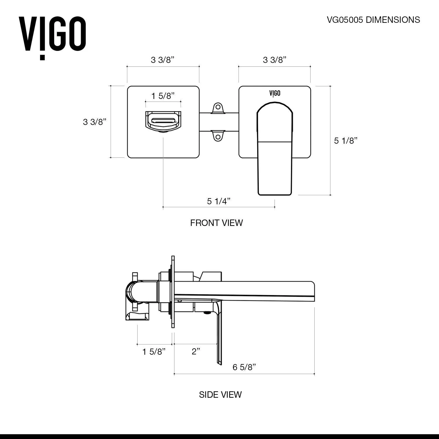 Amada Wall Mount Bathroom Faucet - Image 28