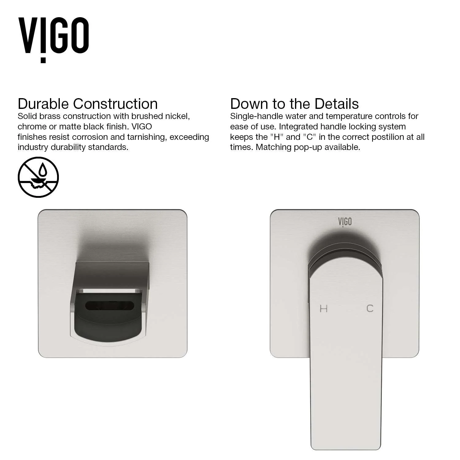 Amada Wall Mount Bathroom Faucet - Image 7