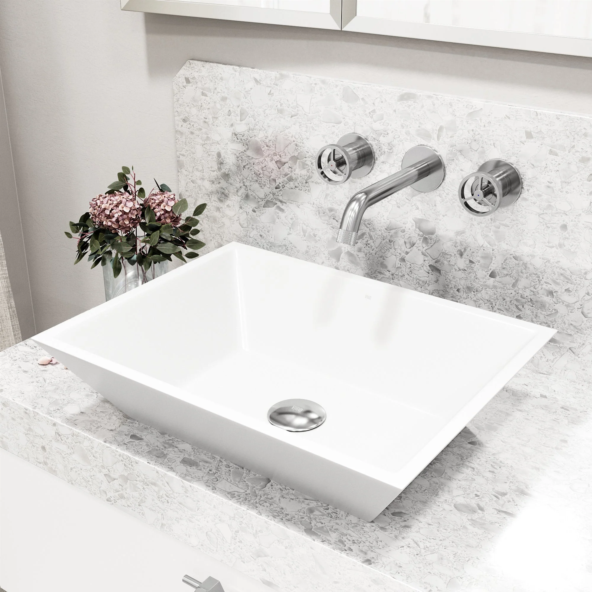 Cass Wall Mount Bathroom Faucet - Image 16