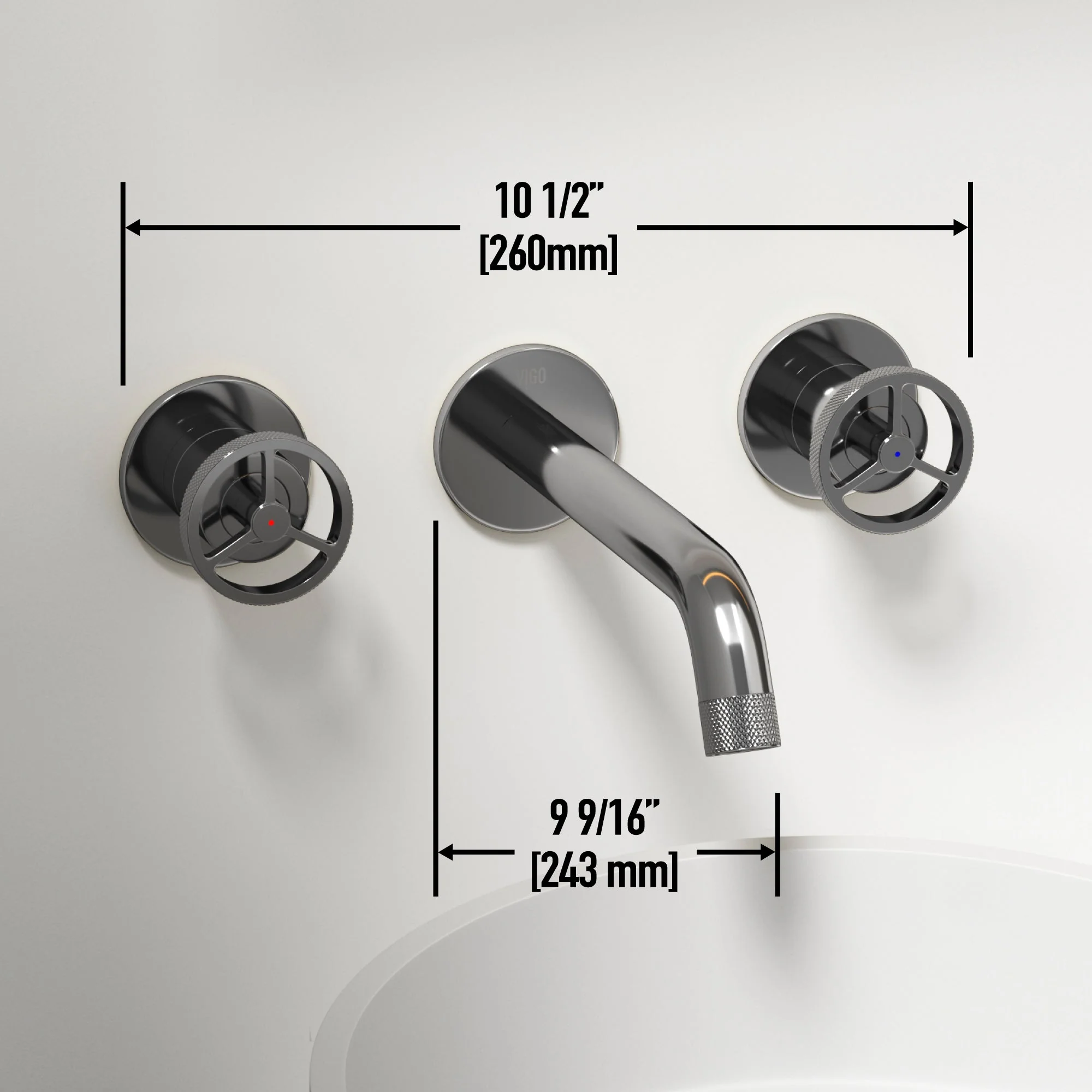 Cass Wall Mount Bathroom Faucet - Image 18