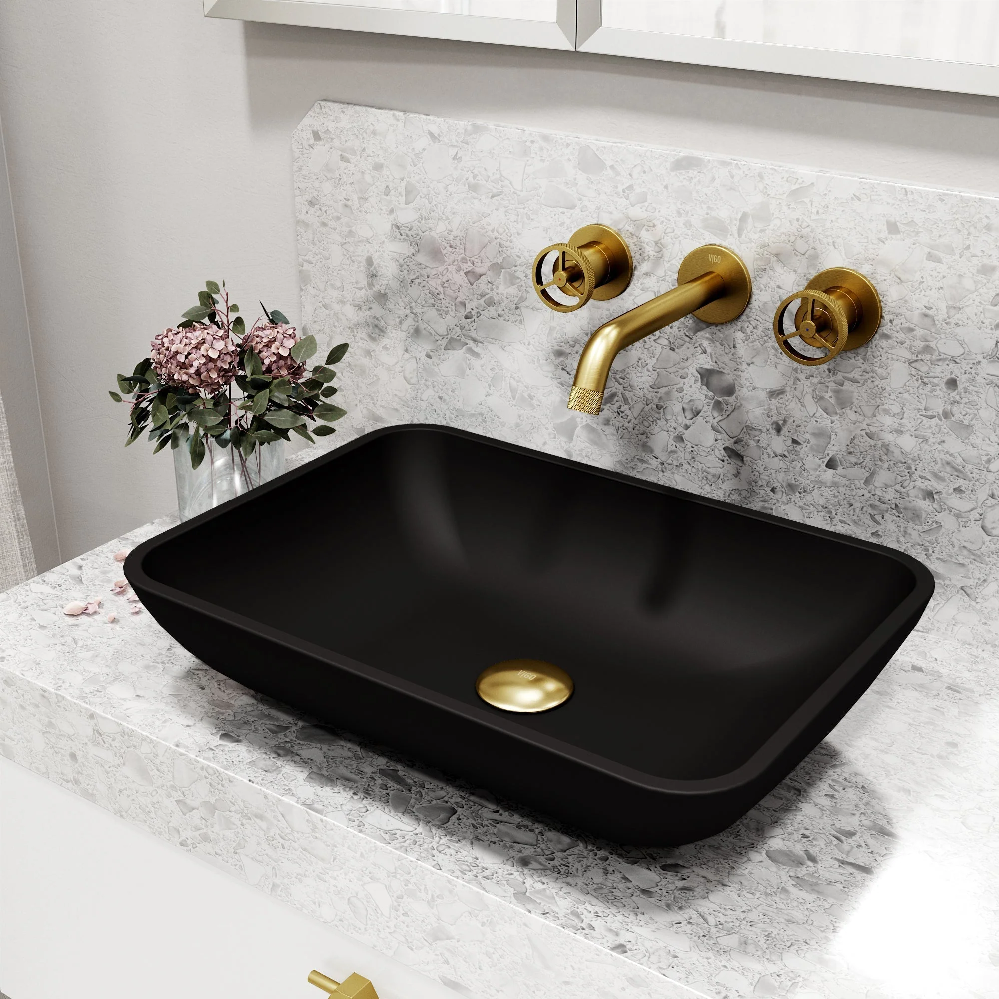 Cass Wall Mount Bathroom Faucet - Image 37