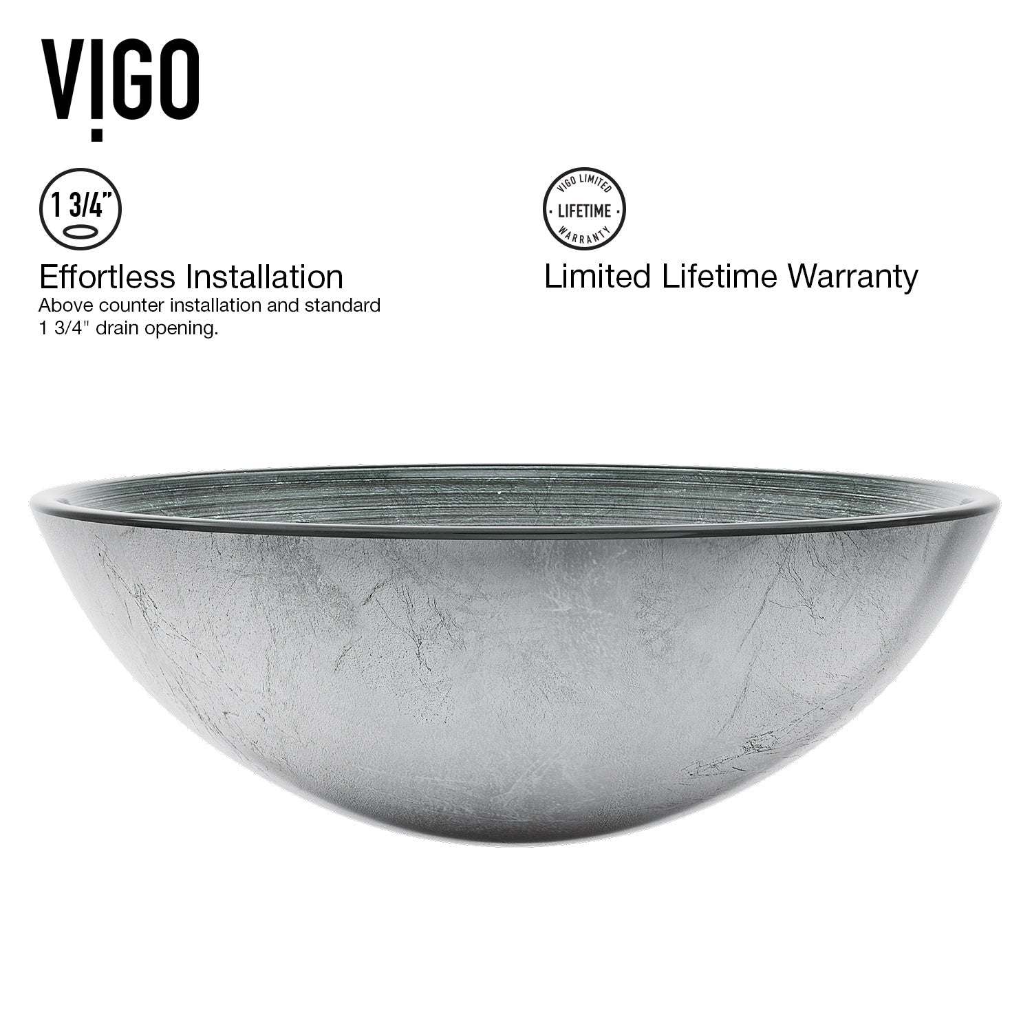 Giovanni Round Glass Vessel Sink - Image 15
