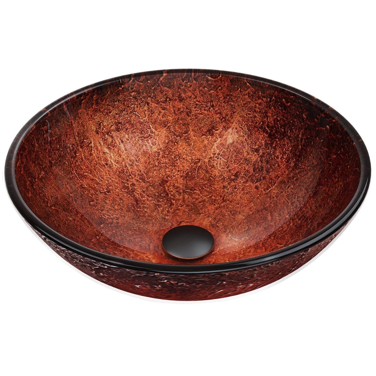 Giovanni Round Glass Vessel Sink - Image 43