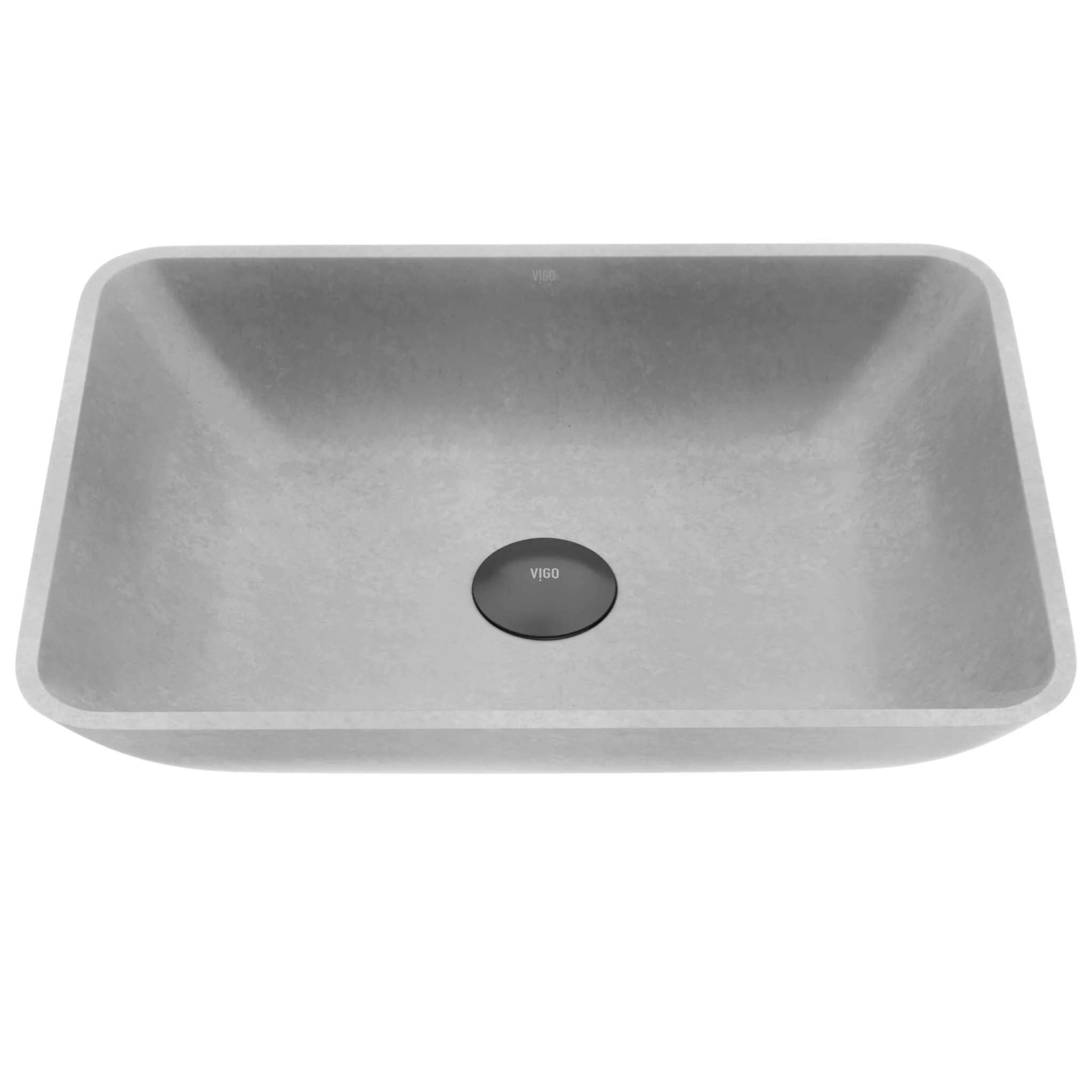 Sottile Rectangular Glass Vessel Sink - Image 100