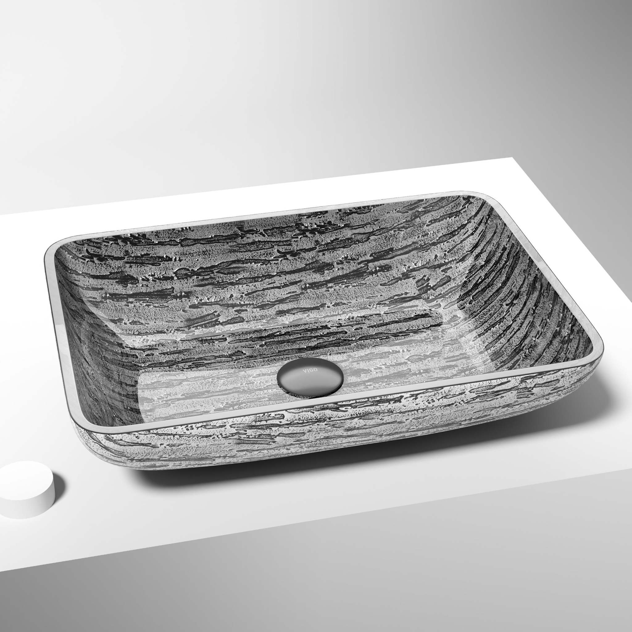 Sottile Rectangular Glass Vessel Sink - Image 101