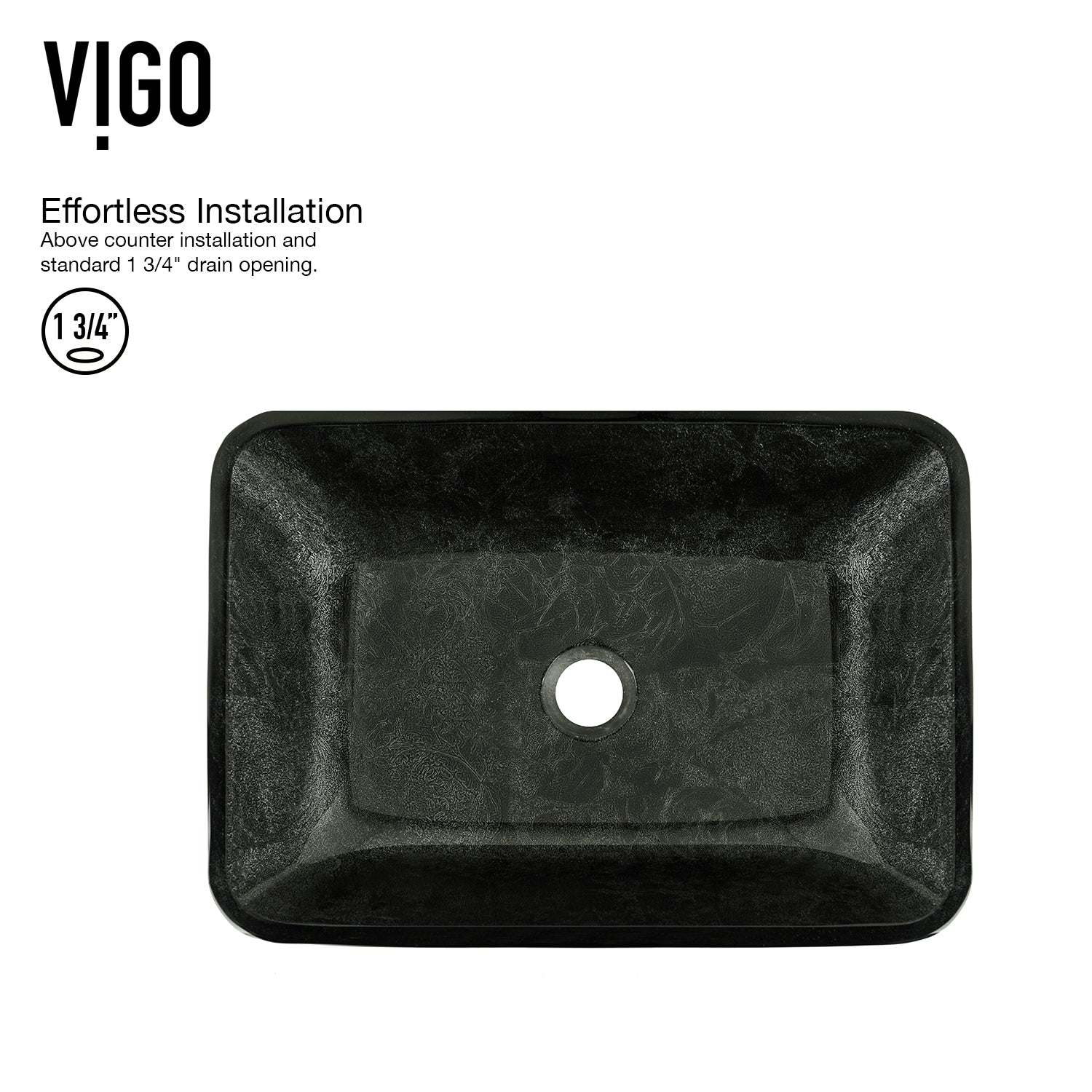 Sottile Rectangular Glass Vessel Sink - Image 19
