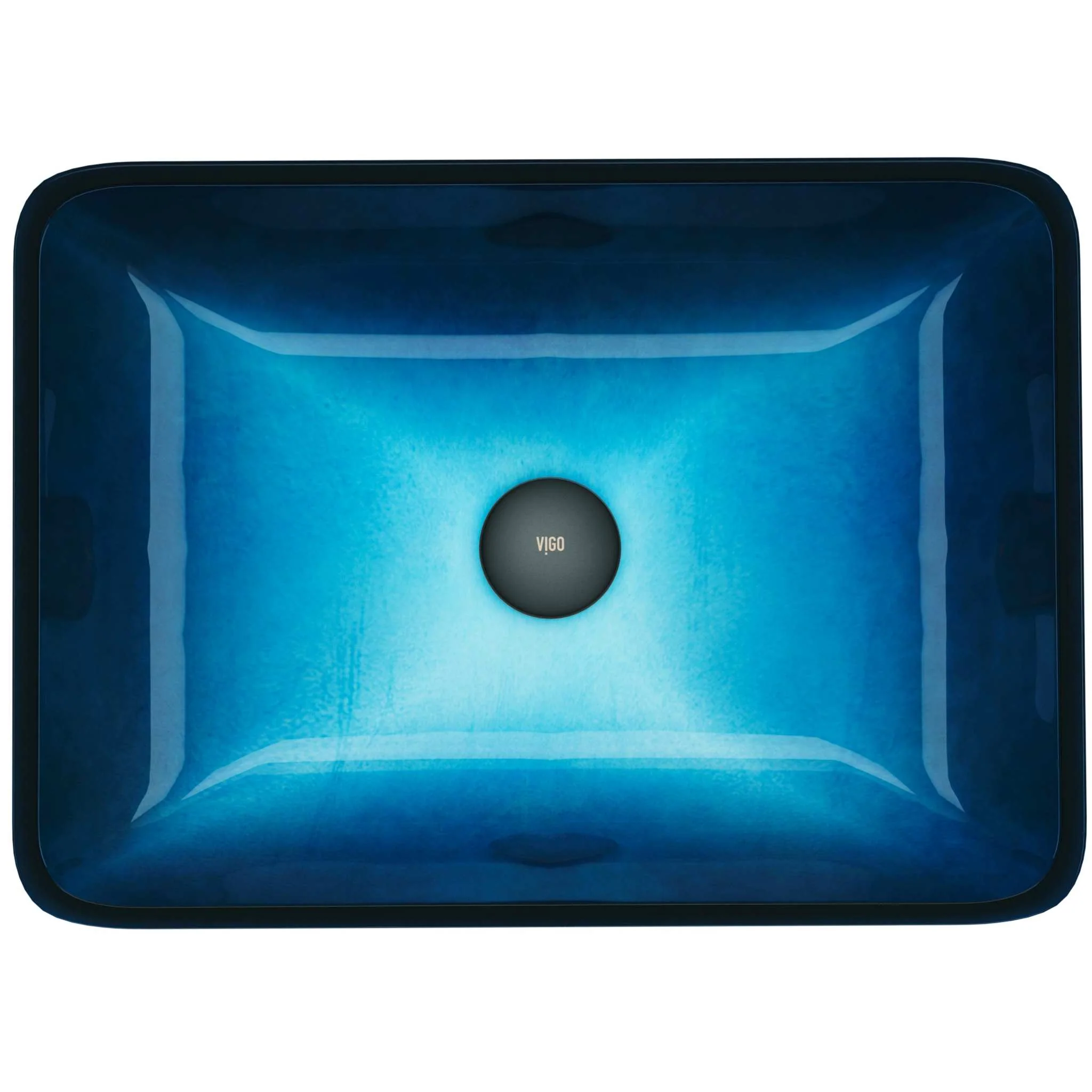 Sottile Rectangular Glass Vessel Sink - Image 24