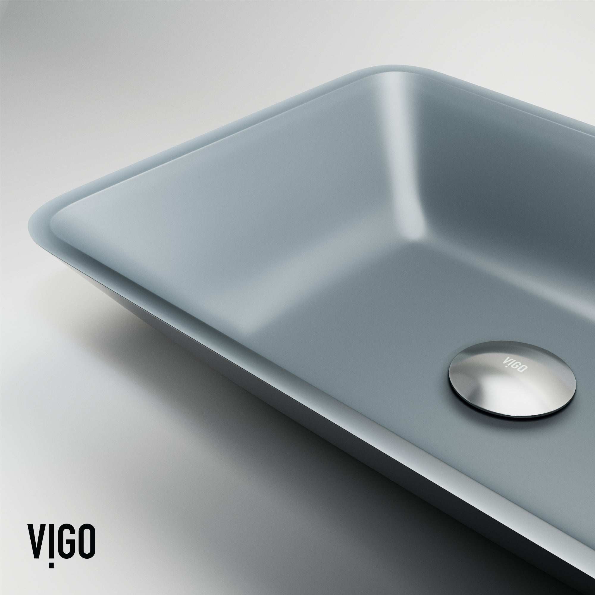 Sottile Rectangular Glass Vessel Sink - Image 44