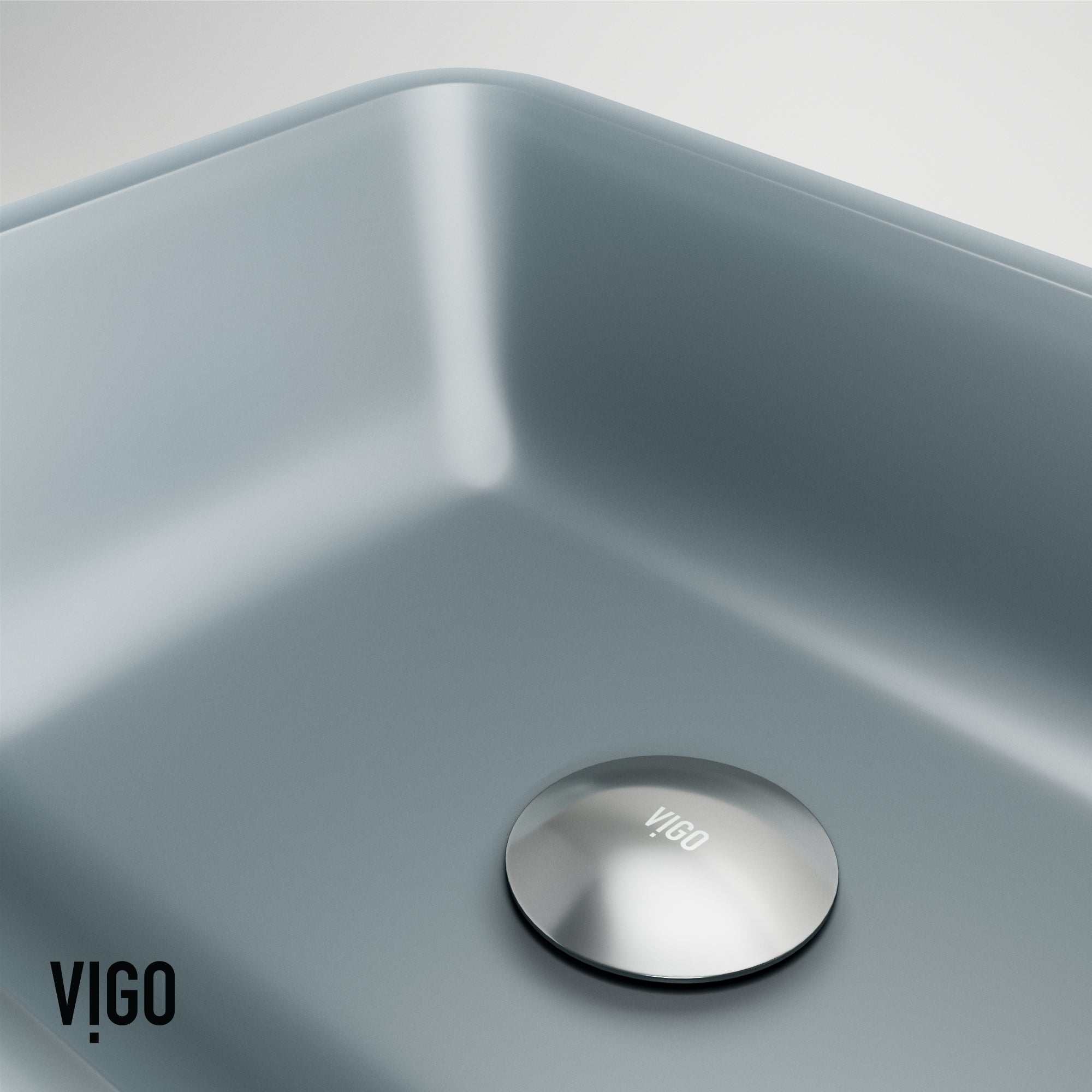 Sottile Rectangular Glass Vessel Sink - Image 45