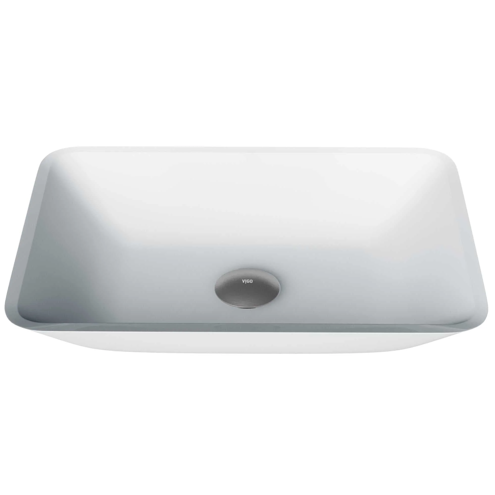Sottile Rectangular Glass Vessel Sink - Image 68