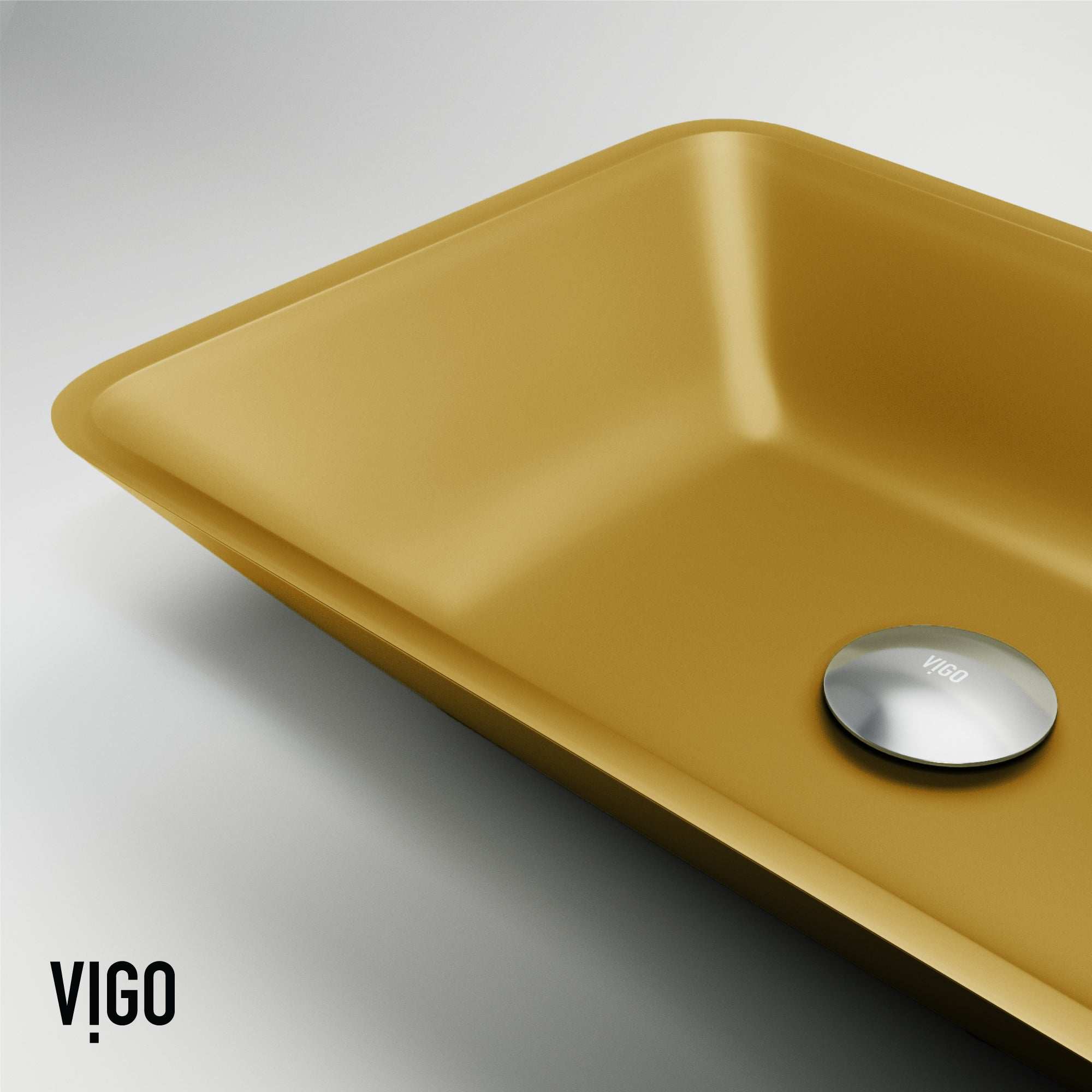 Sottile Rectangular Glass Vessel Sink - Image 86