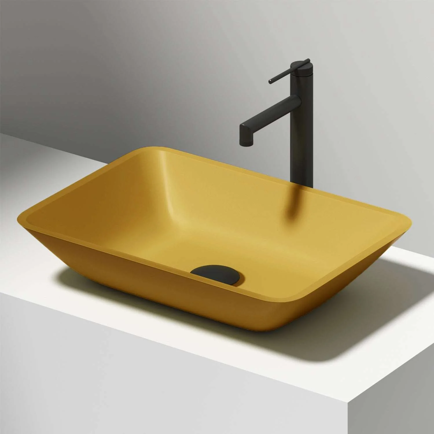 Sottile Rectangular Glass Vessel Sink - Image 88