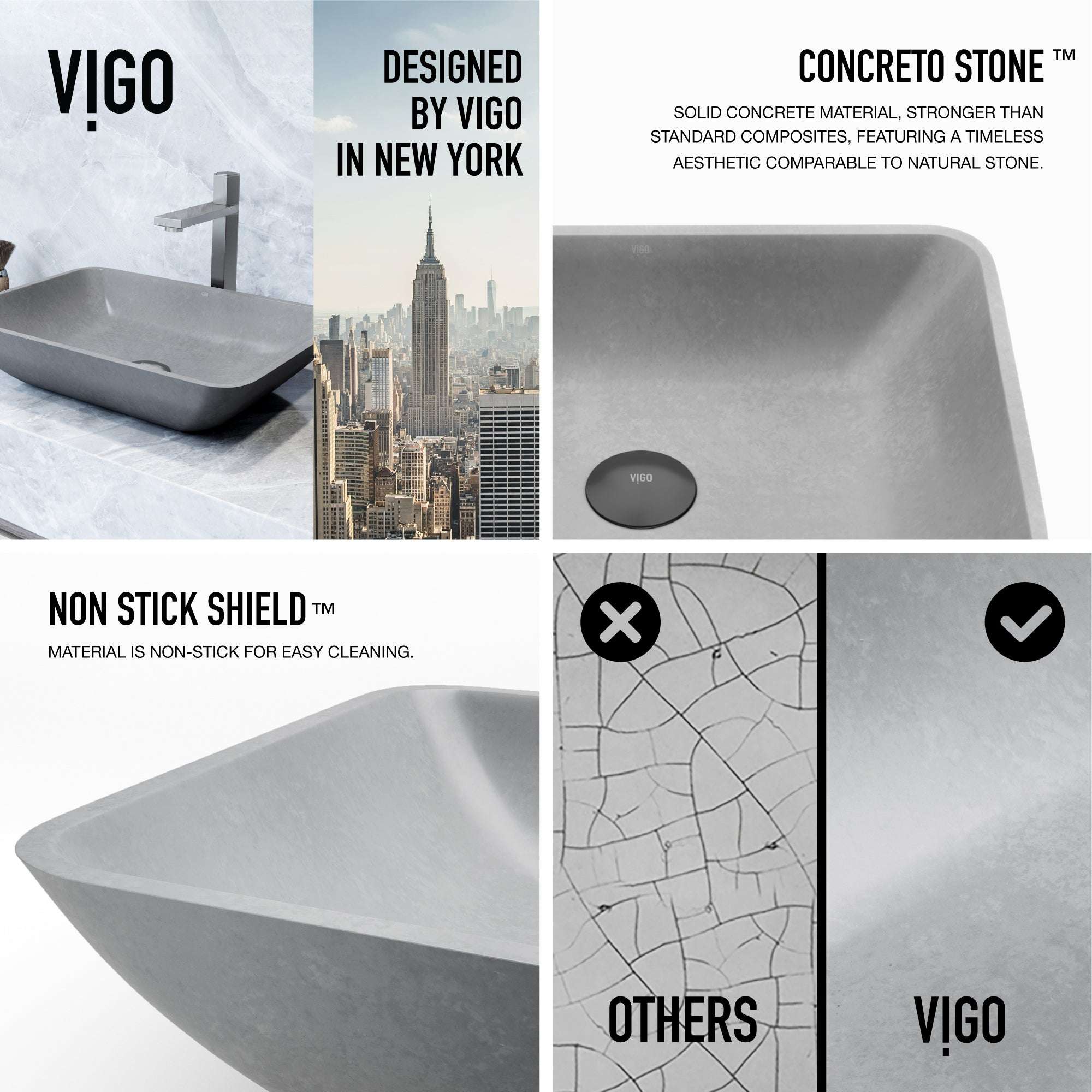 Sottile Rectangular Glass Vessel Sink - Image 95