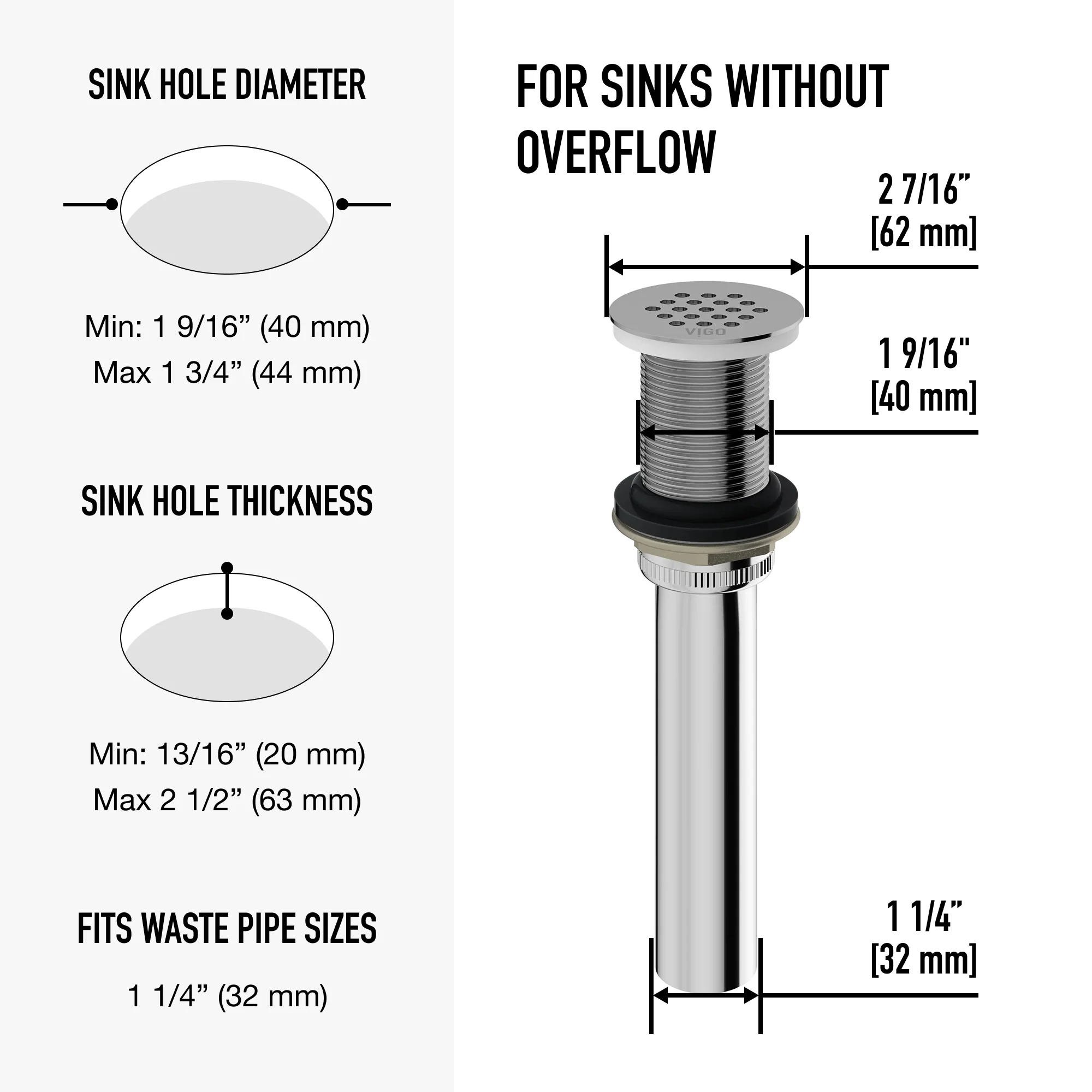 Paloma Bathroom Sink Grid Drain - Image 17
