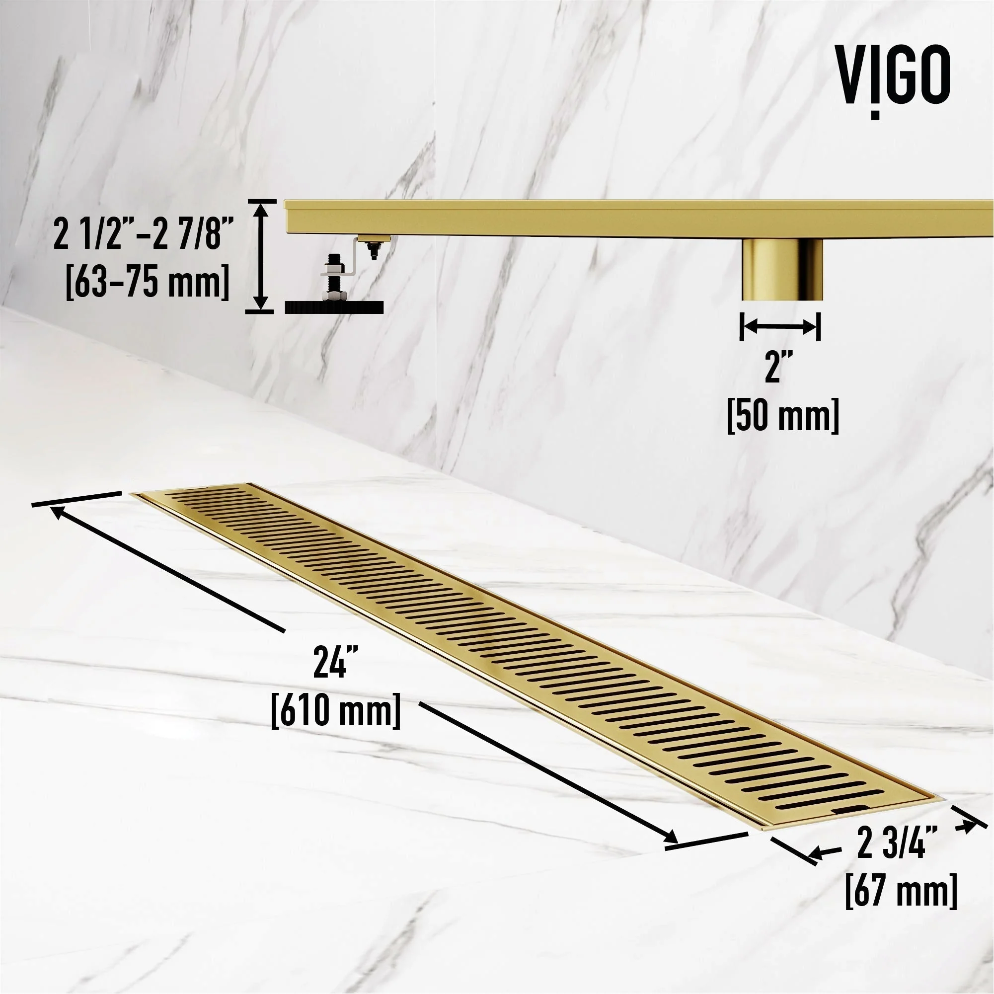 Elan 24 in. Linear Shower Drain - Image 34