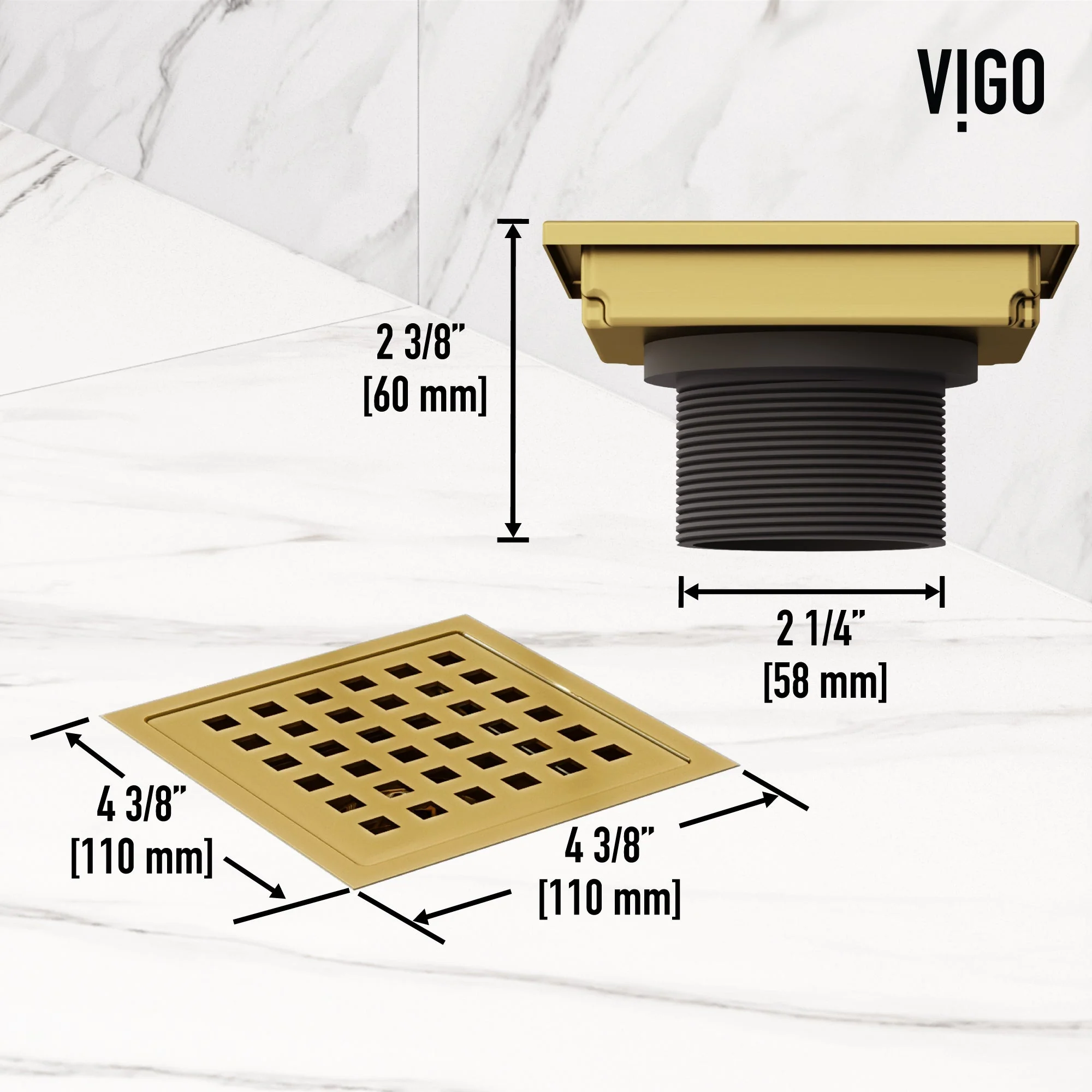 Elan Square Shower Drain - Image 31