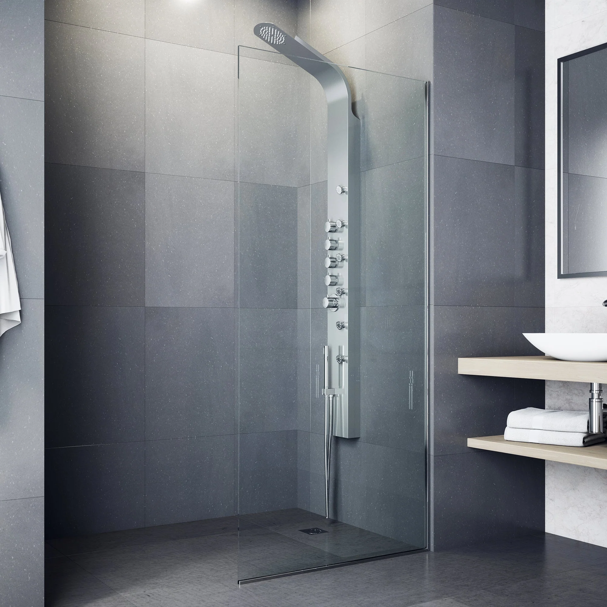 Brielle 6-Jet Shower Panel System - Image 3
