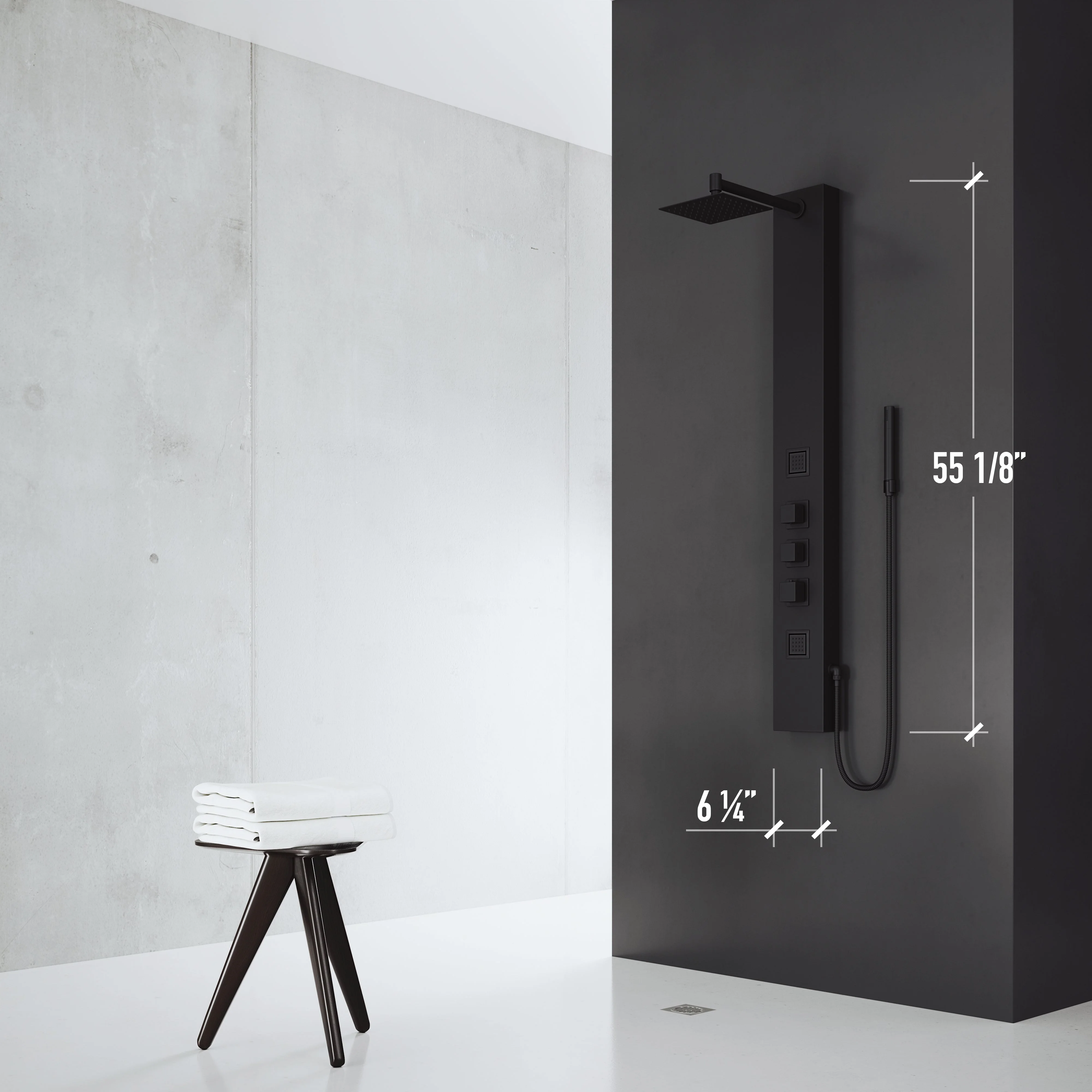 Davidson Rector 2-Jet Shower Panel System - Image 11