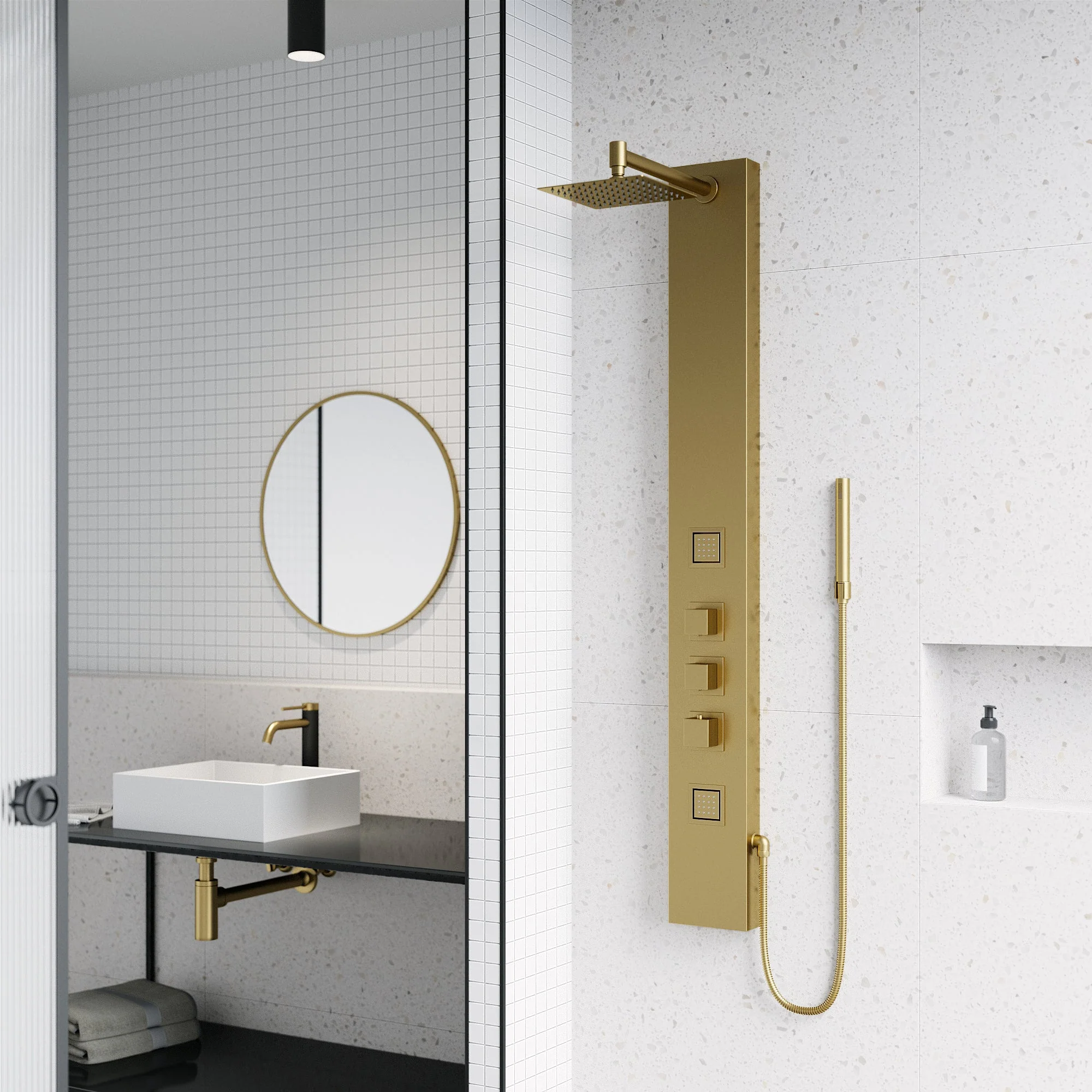 Davidson Rector 2-Jet Shower Panel System - Image 13