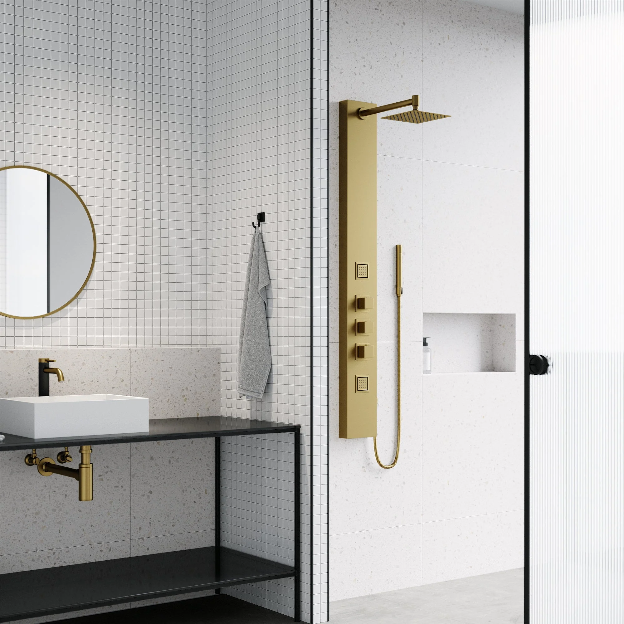 Davidson Rector 2-Jet Shower Panel System - Image 17