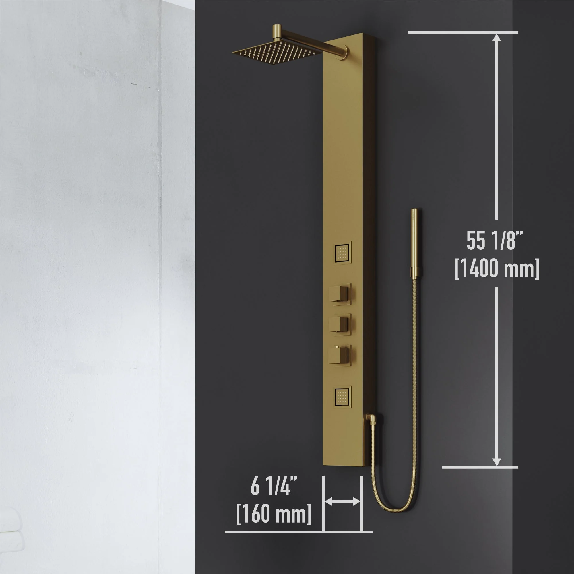 Davidson Rector 2-Jet Shower Panel System - Image 18