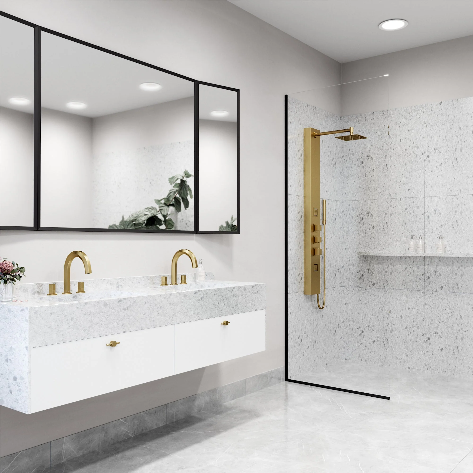 Davidson Rector 2-Jet Shower Panel System - Image 24