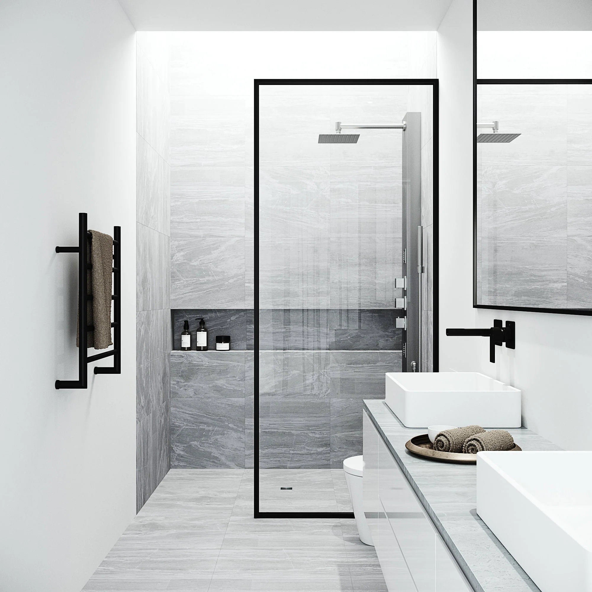 Davidson Rector 2-Jet Shower Panel System - Image 28