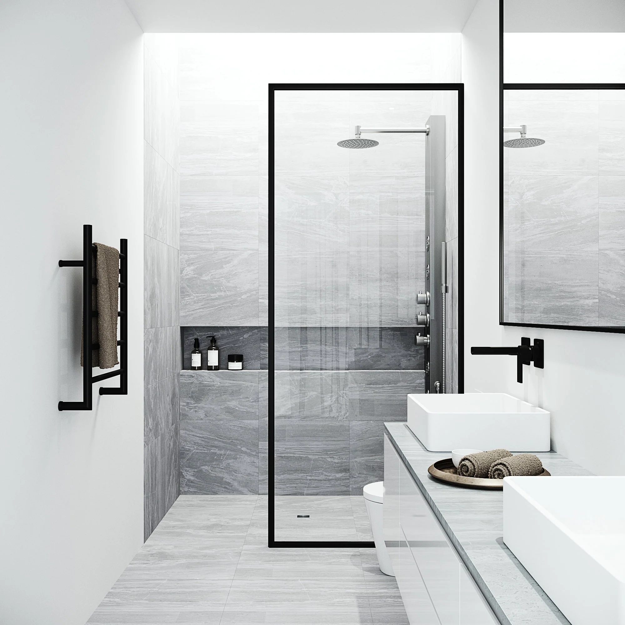 Elan Ellington 4-Jet Shower Panel System - Image 28