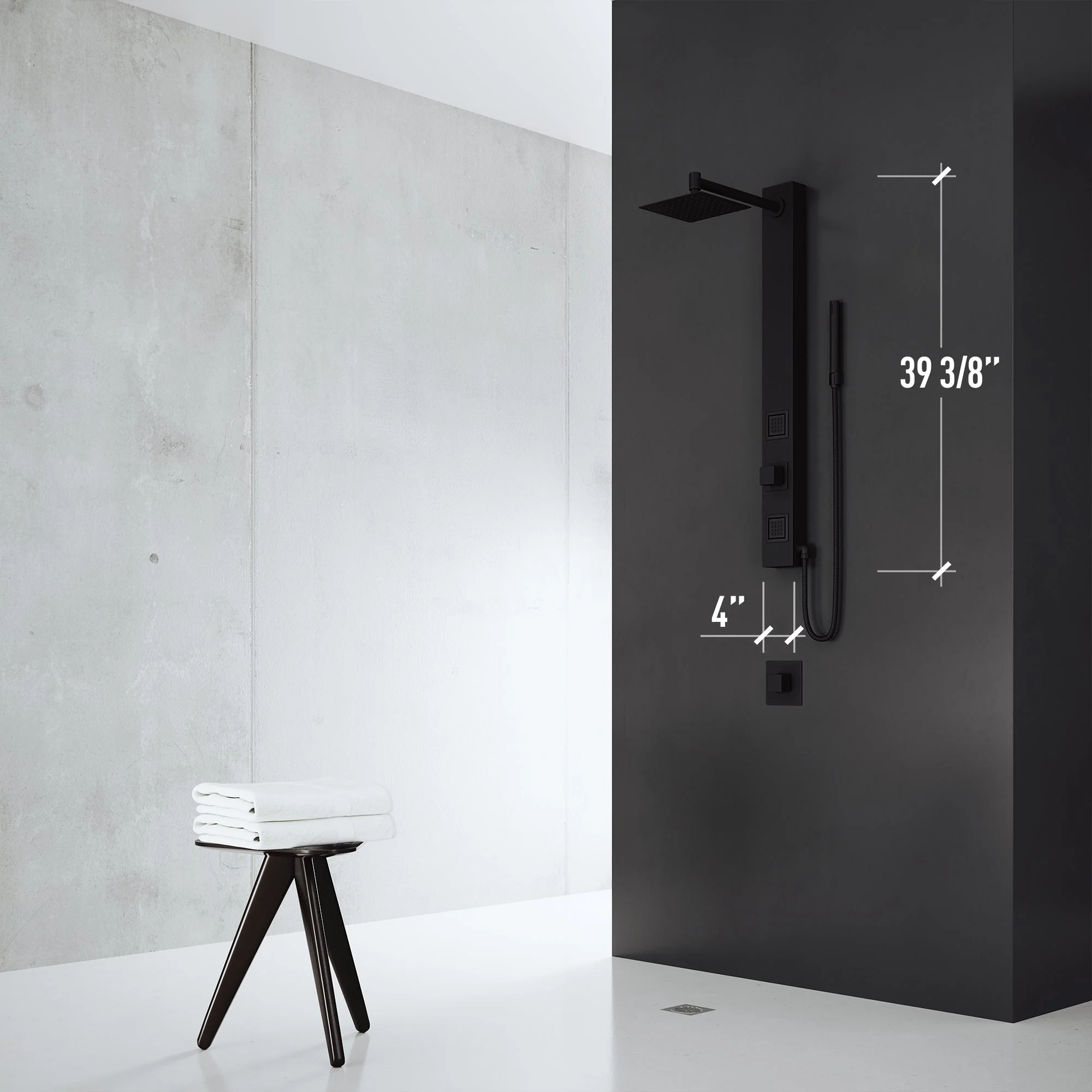 Orchid Retrofit 2-Jet Shower Panel System - Image 10