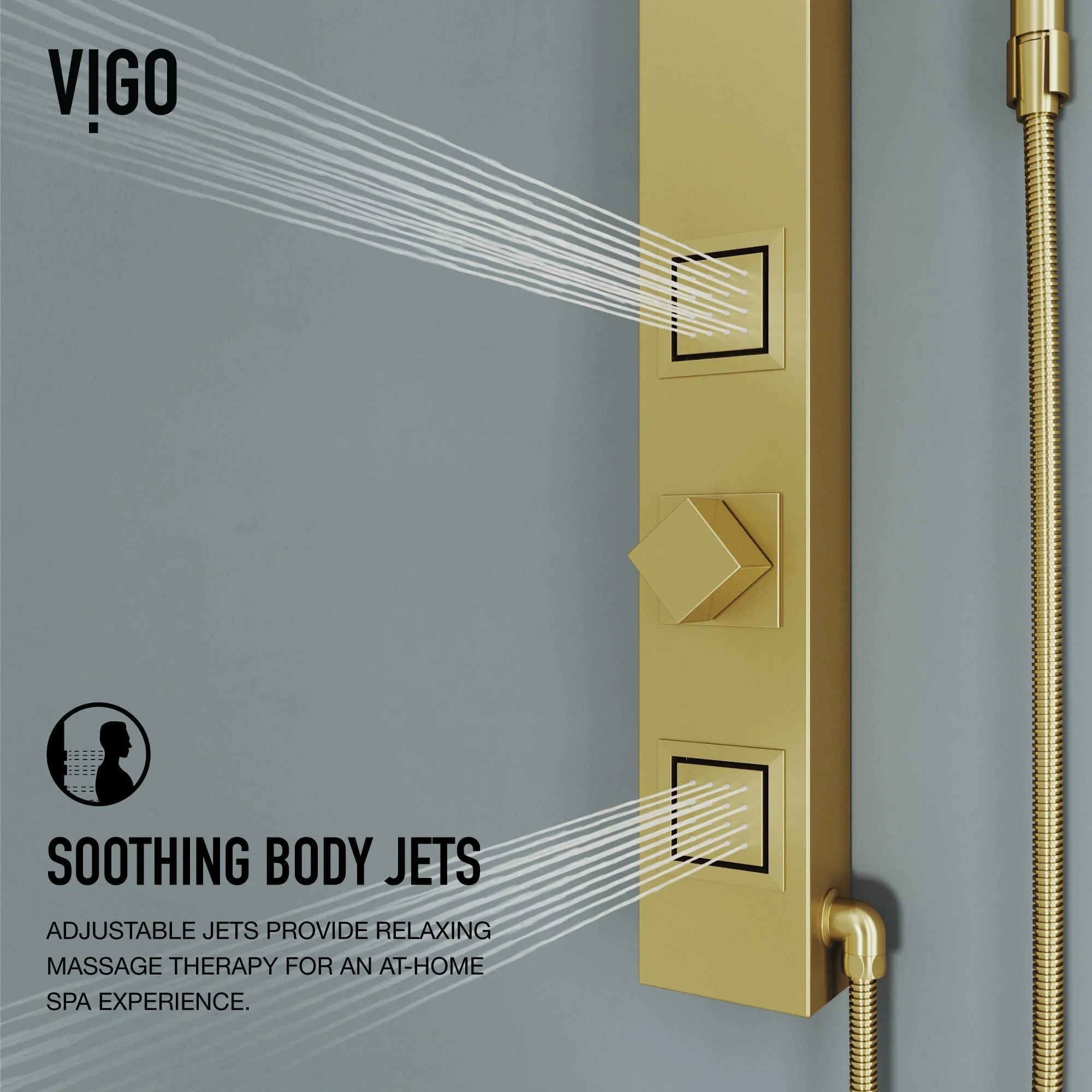 Orchid Retrofit 2-Jet Shower Panel System - Image 19