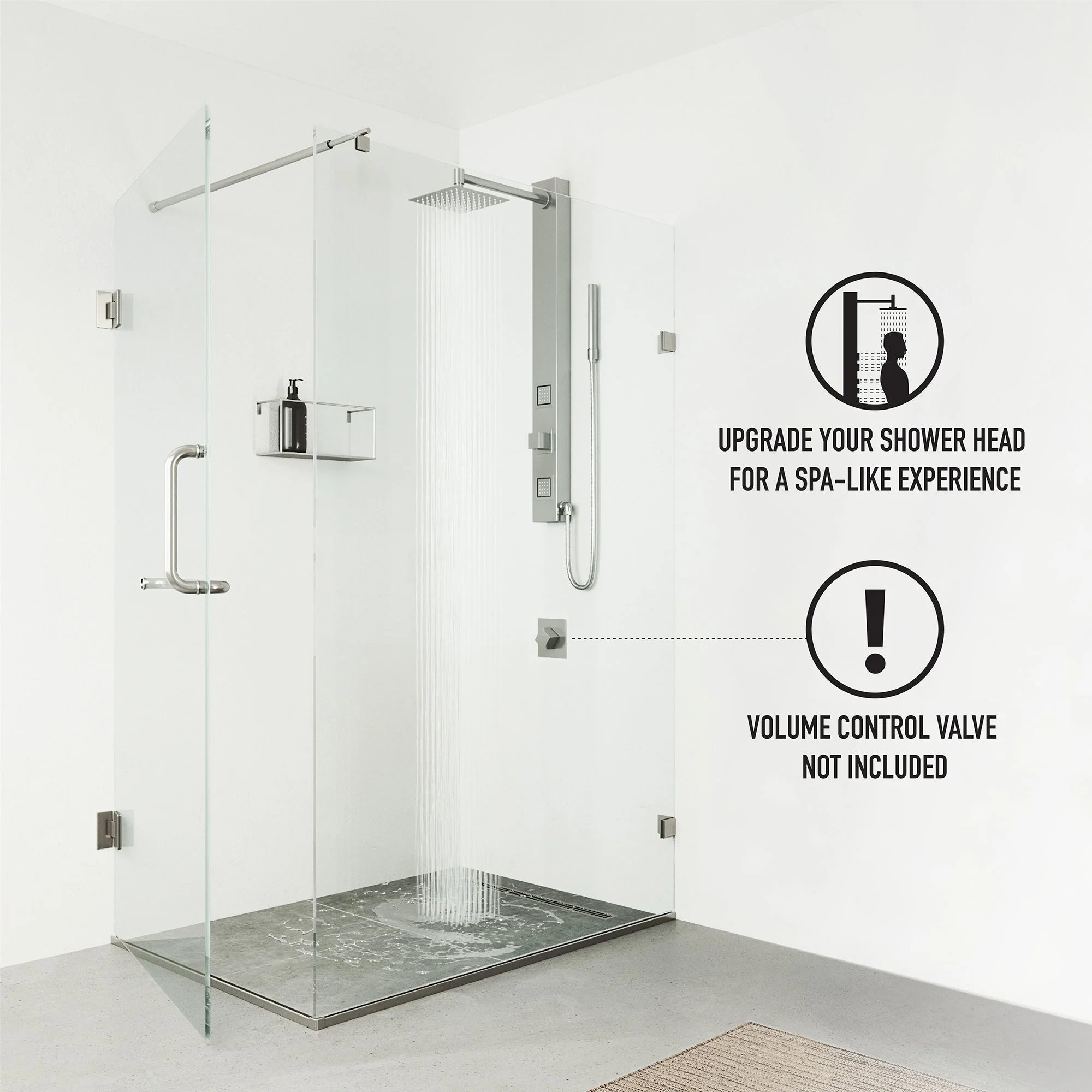Orchid Retrofit 2-Jet Shower Panel System - Image 29