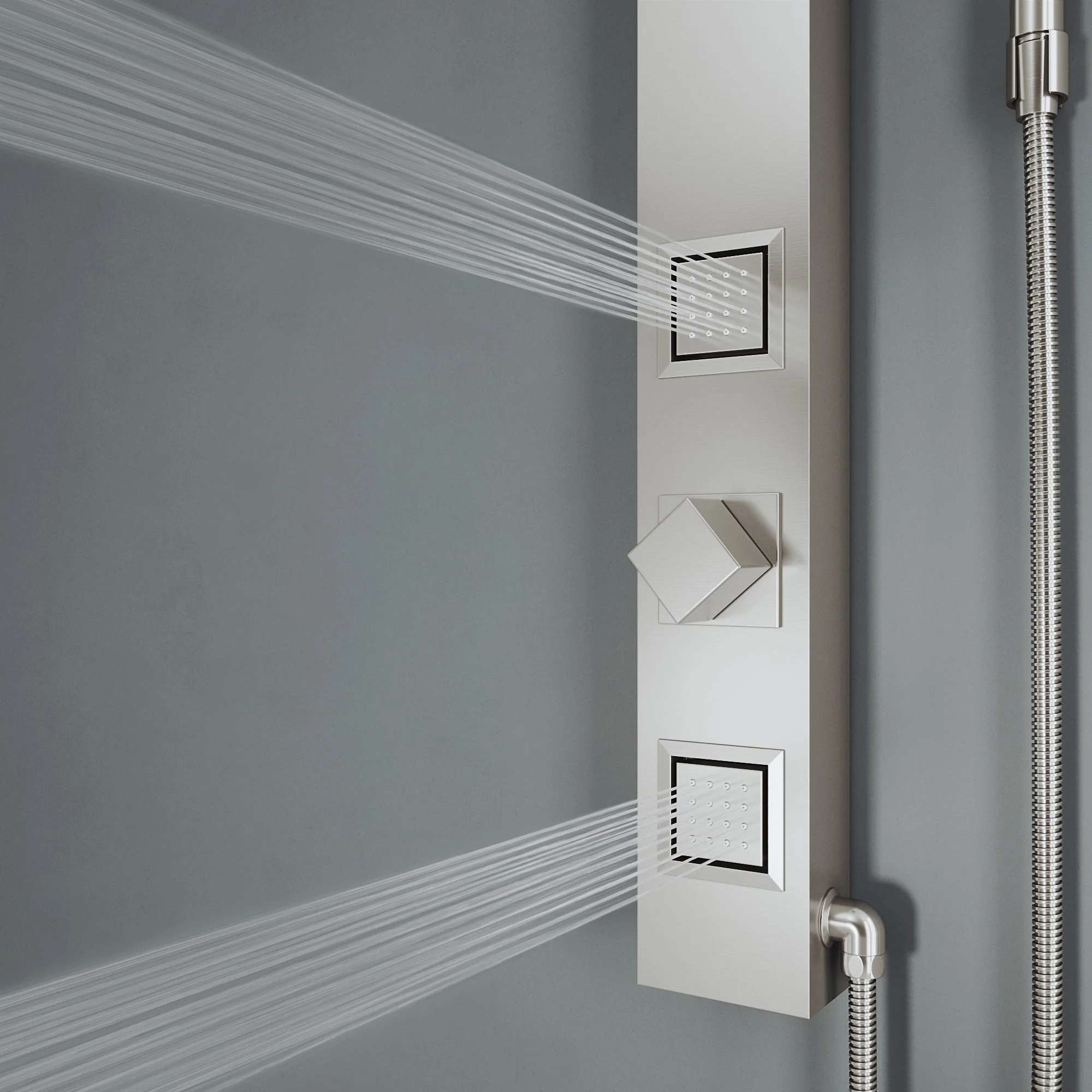 Orchid Retrofit 2-Jet Shower Panel System - Image 32