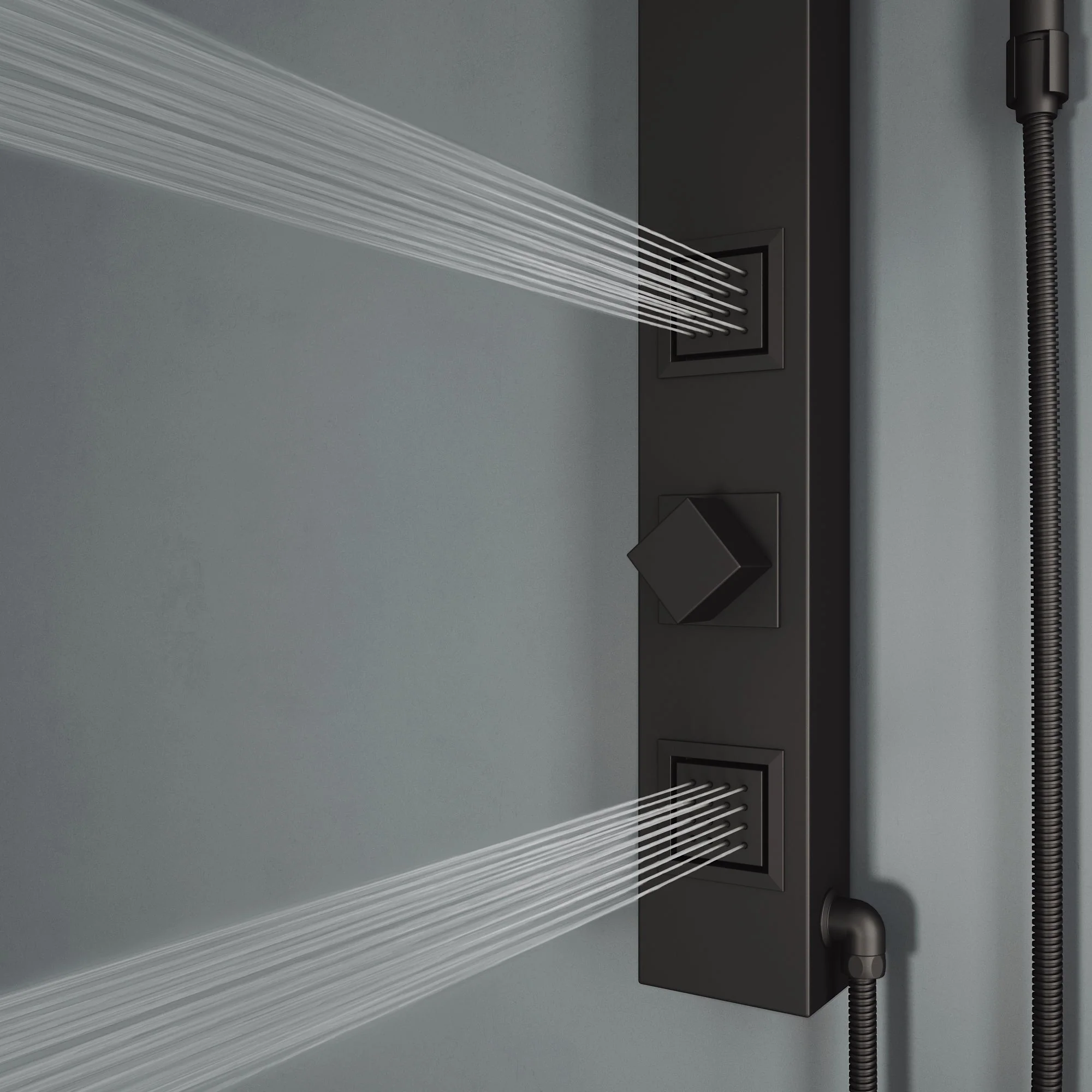 Orchid Retrofit 2-Jet Shower Panel System - Image 7