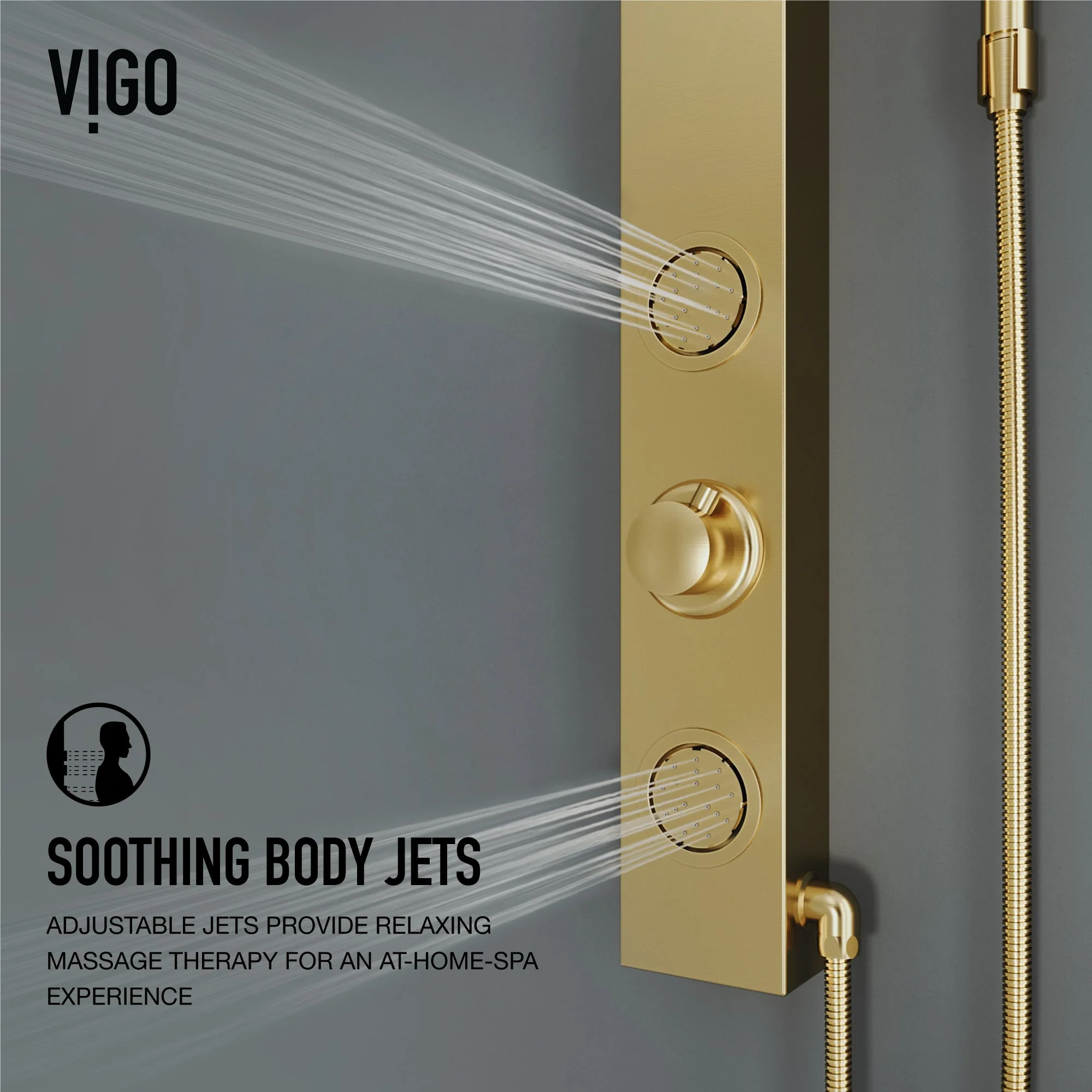Meridian Retrofit 2-Jet Shower Panel System - Image 23