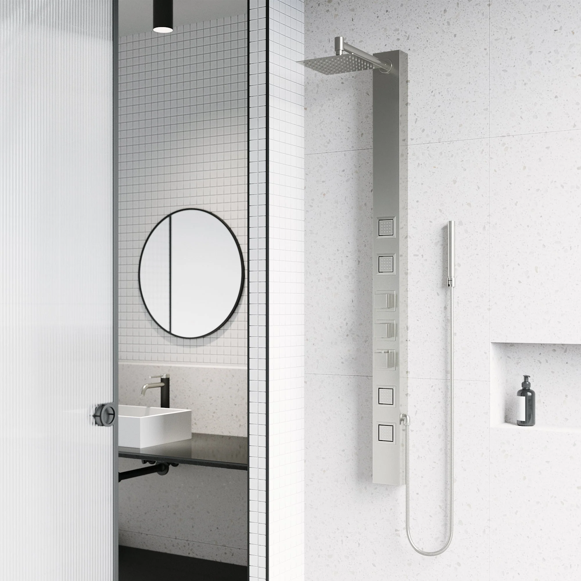 Davidson Sutton 4-Jet Shower Panel System - Image 14