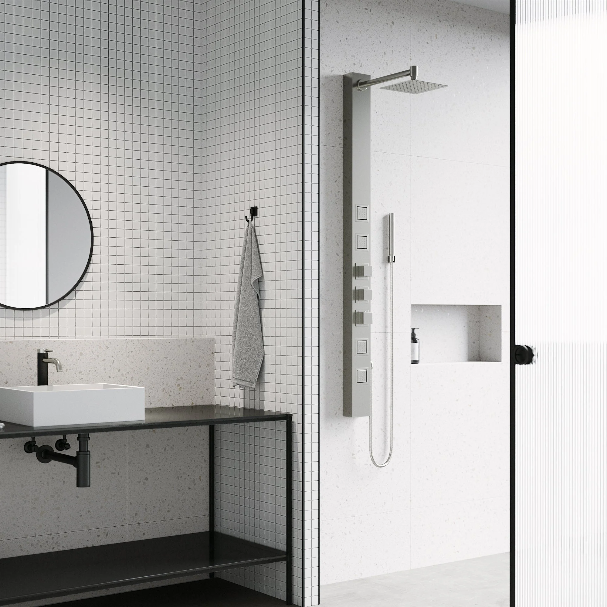 Davidson Sutton 4-Jet Shower Panel System - Image 17