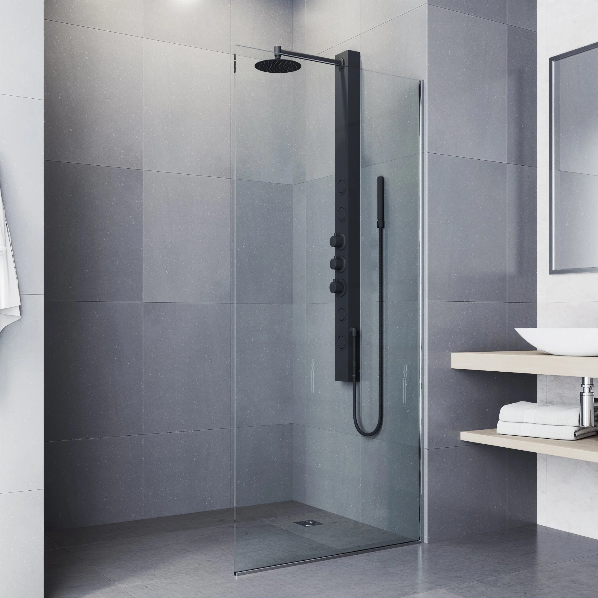 Elan Sutton 4-Jet Shower Panel System - Image 11