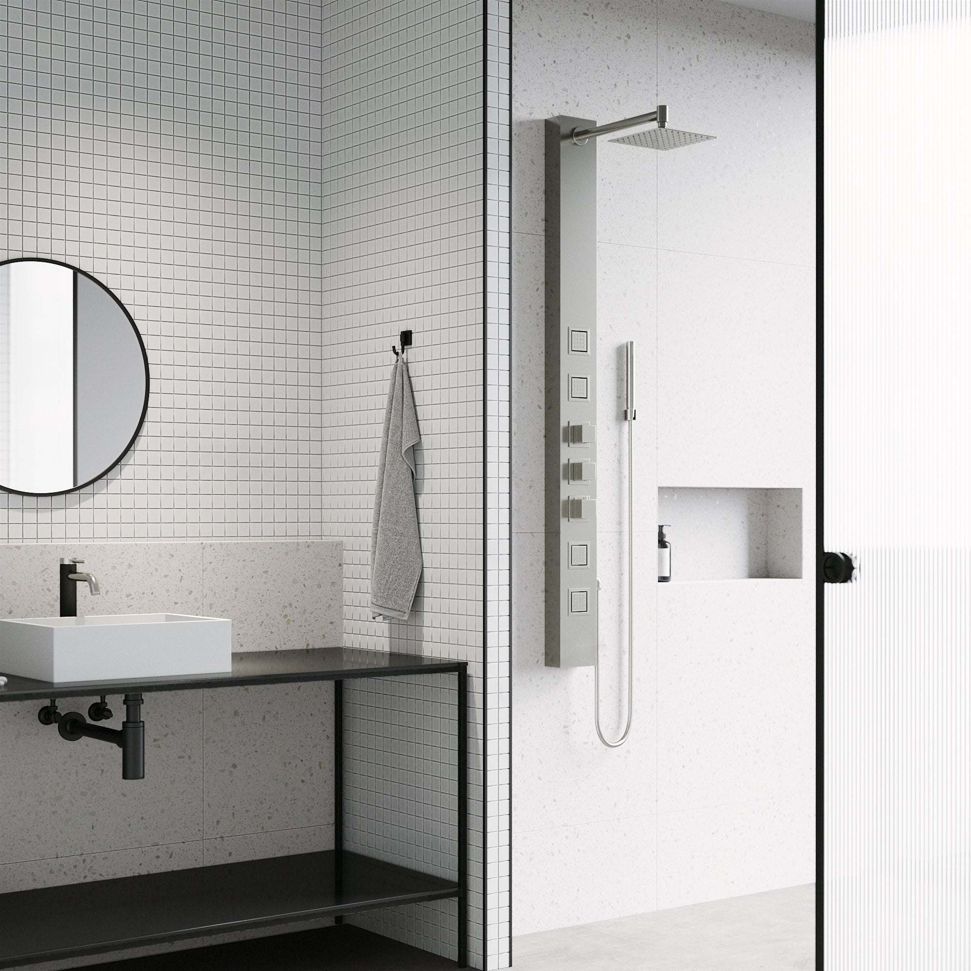 Davidson Sutton 4-Jet Shower Panel System - Image 17