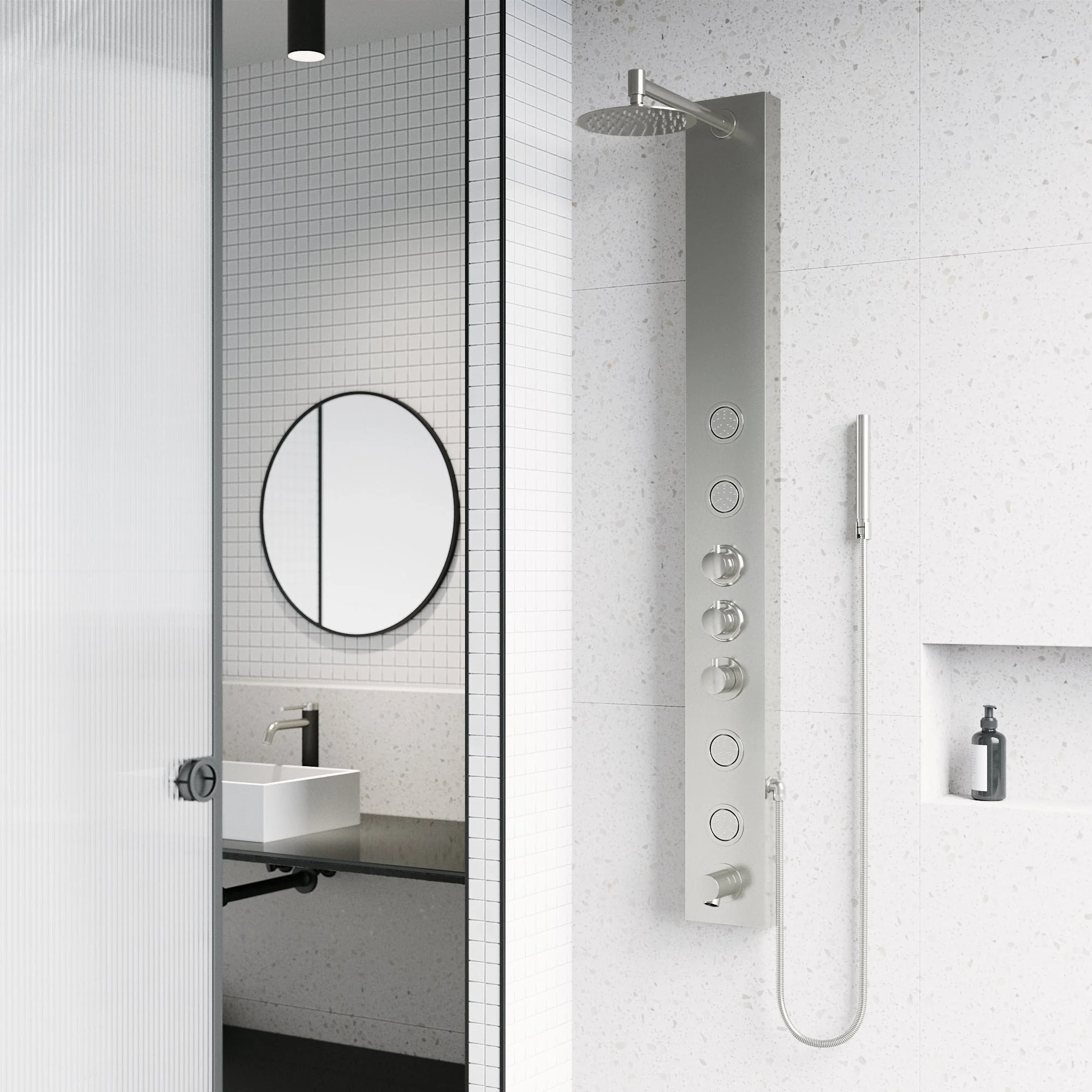 Elan Bowery 4-Jet Shower Panel System - Image 14