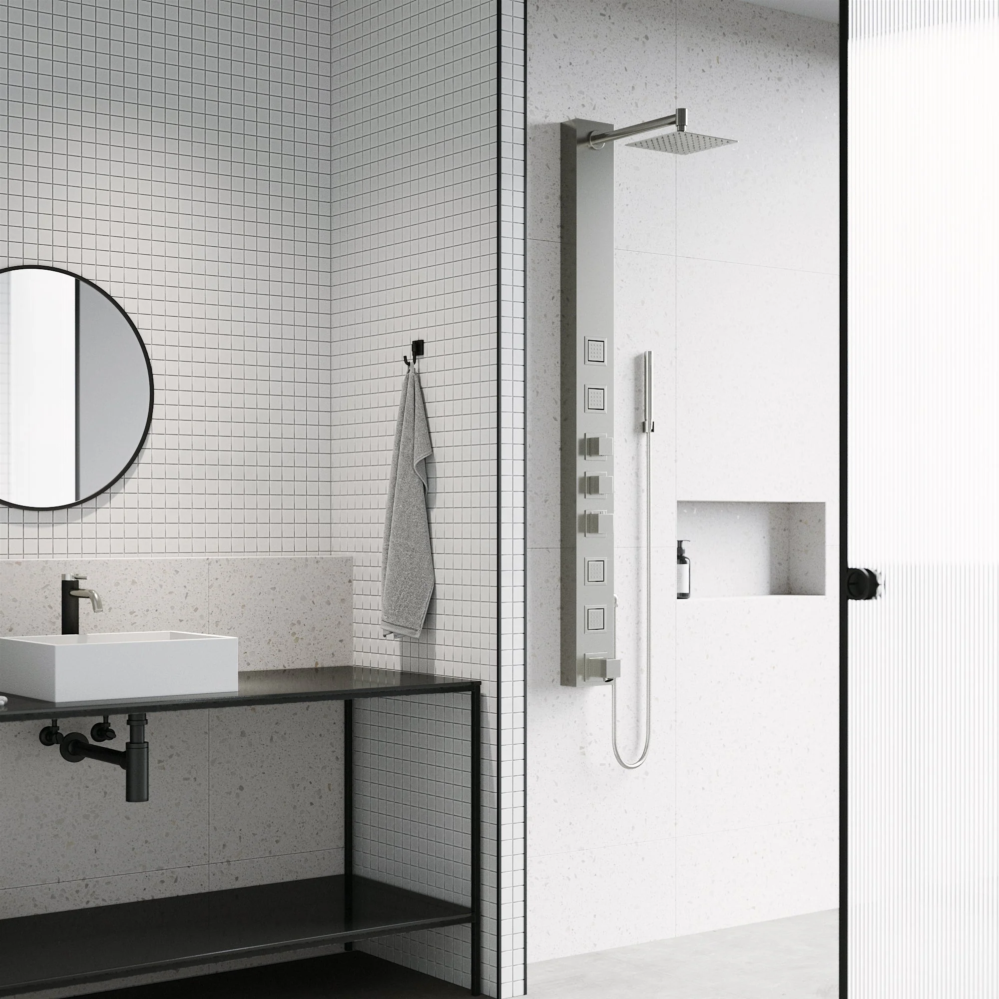 Davidson Bowery 4-Jet Shower Panel System - Image 18