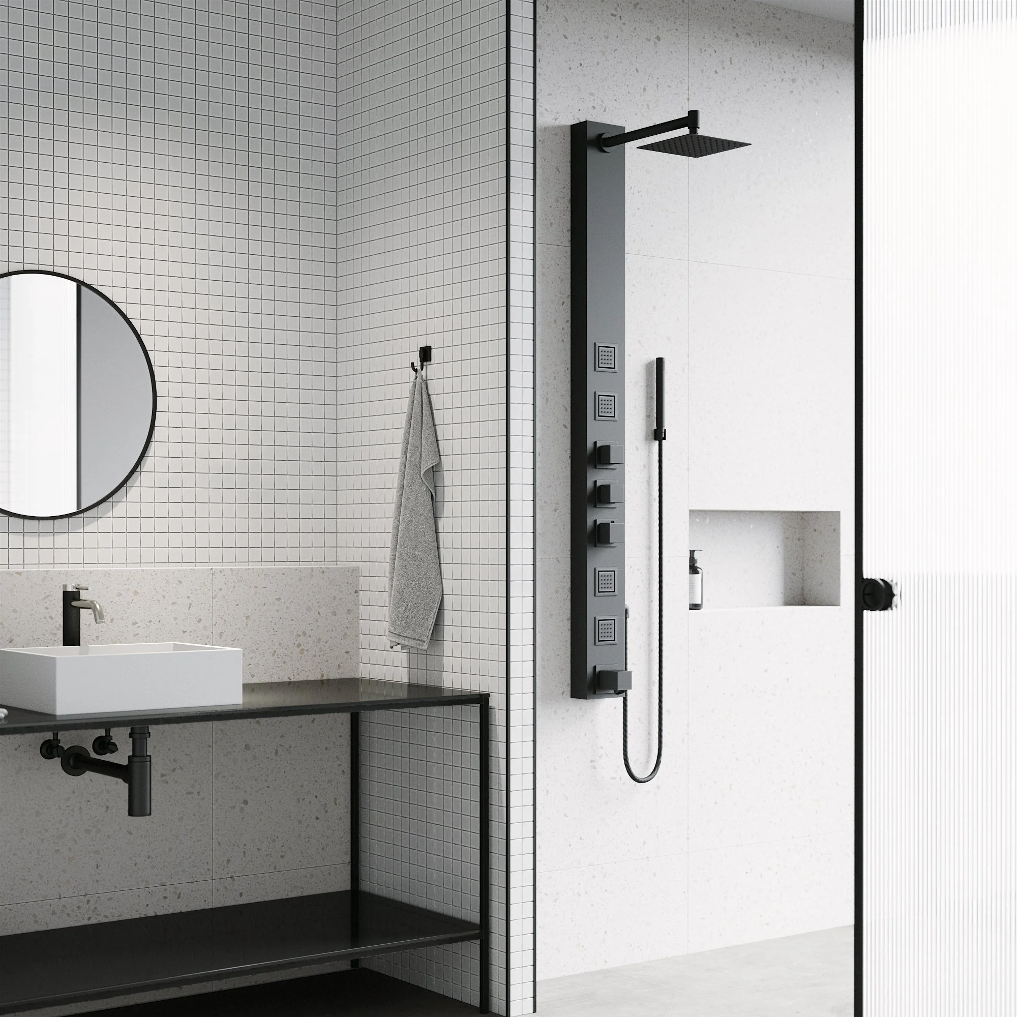 Davidson Bowery 4-Jet Shower Panel System - Image 5