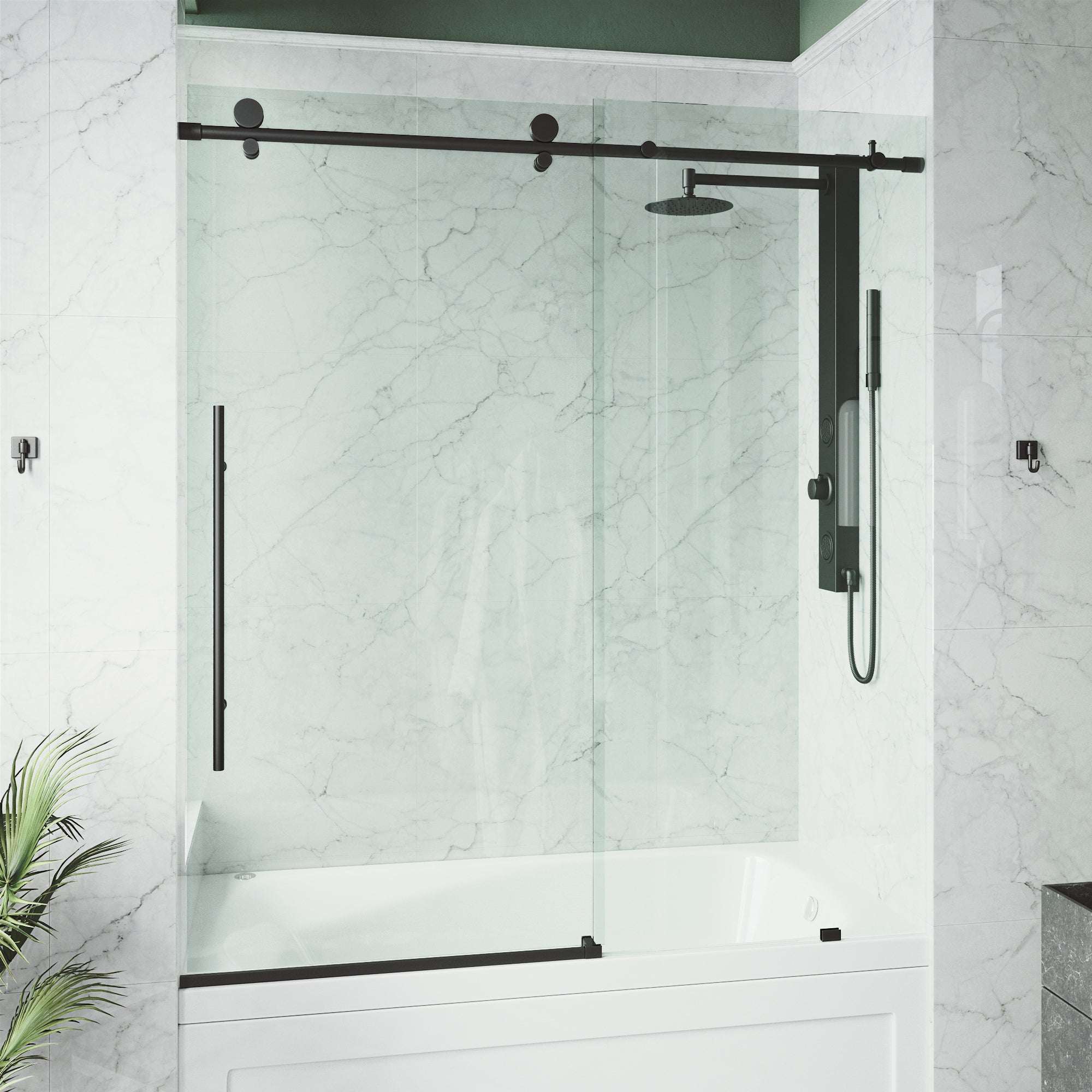 Elan E-Class Frameless Sliding Tub Door - Image 13