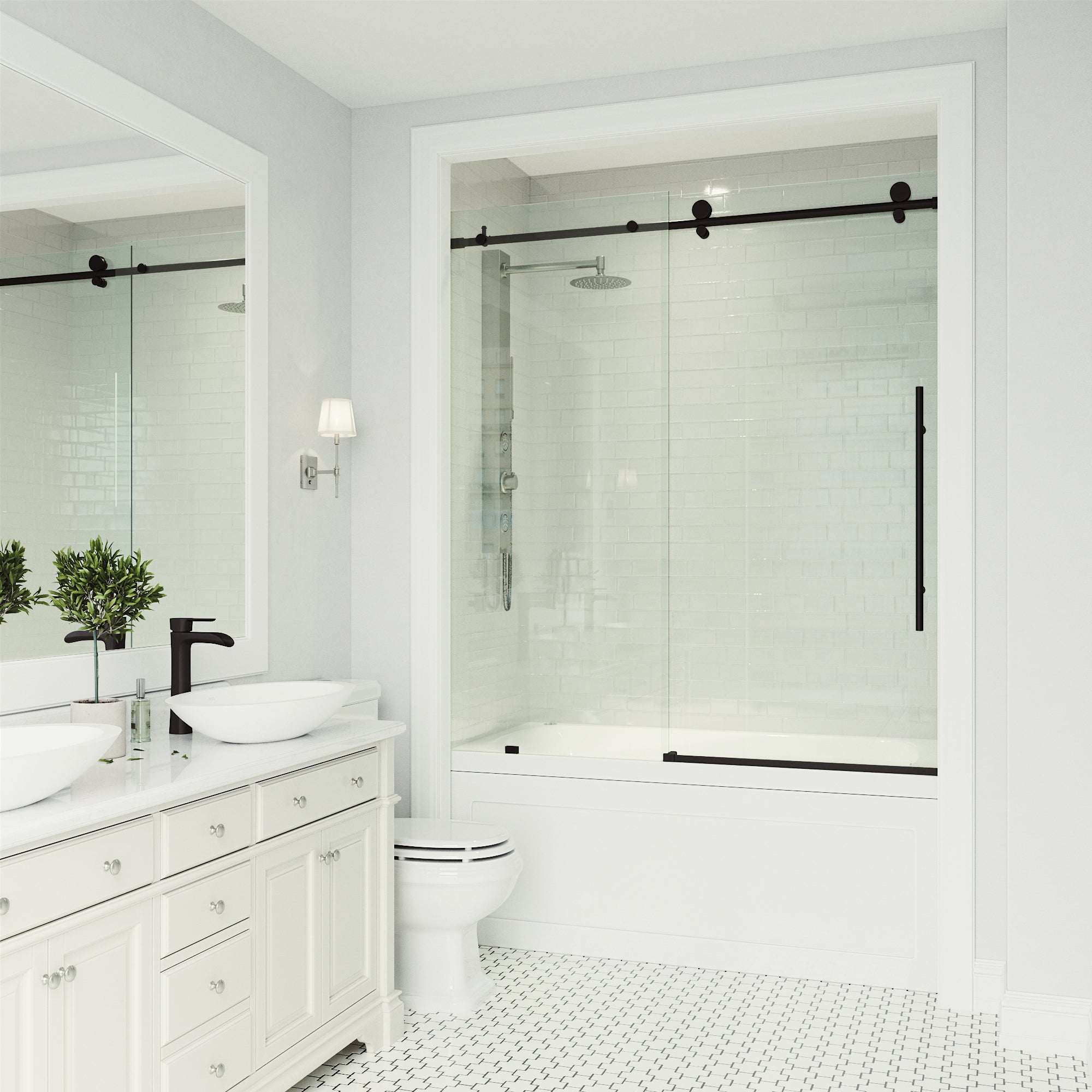 Elan E-Class Frameless Sliding Tub Door - Image 18