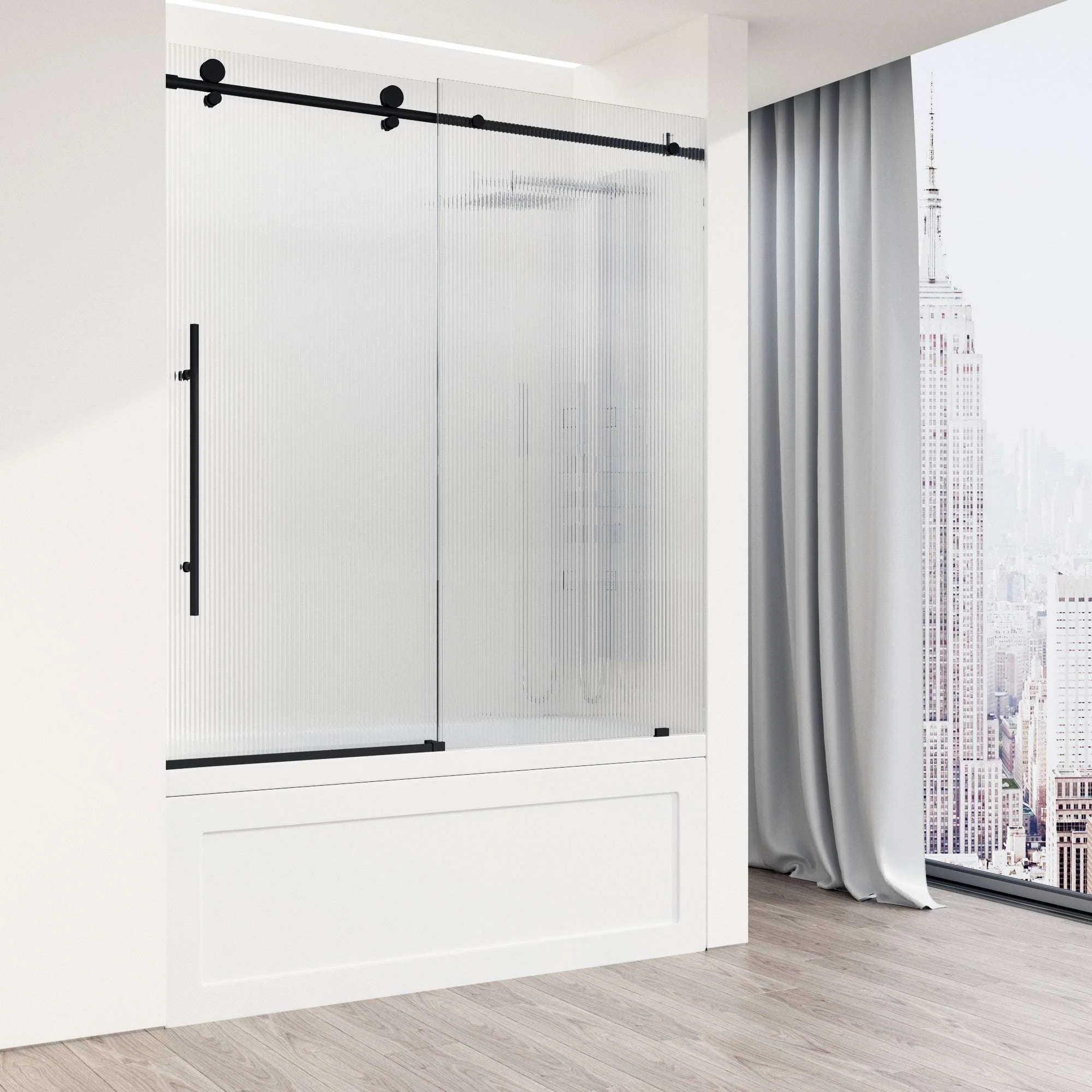 Elan E-Class Frameless Sliding Tub Door - Image 29