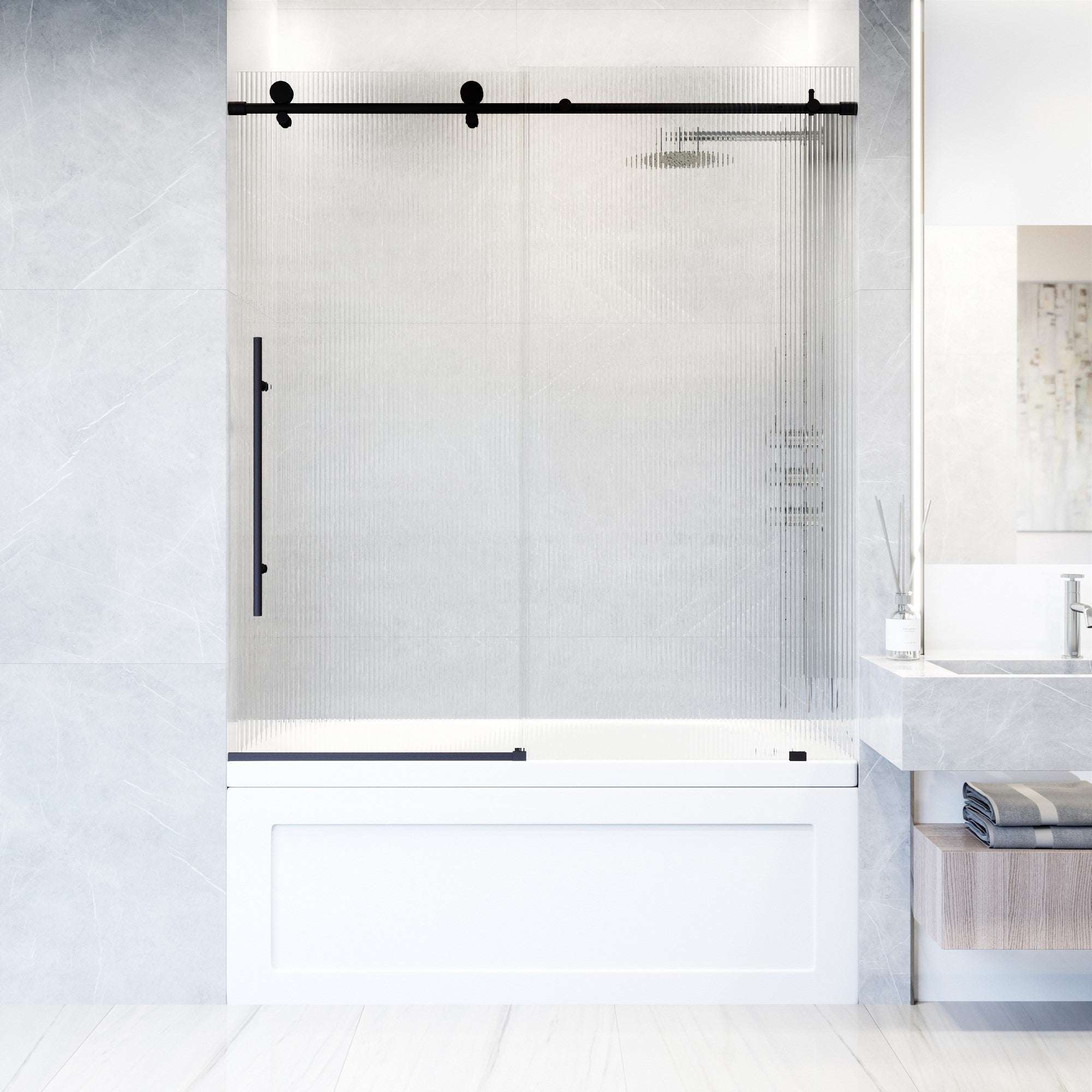 Elan E-Class Frameless Sliding Tub Door - Image 32