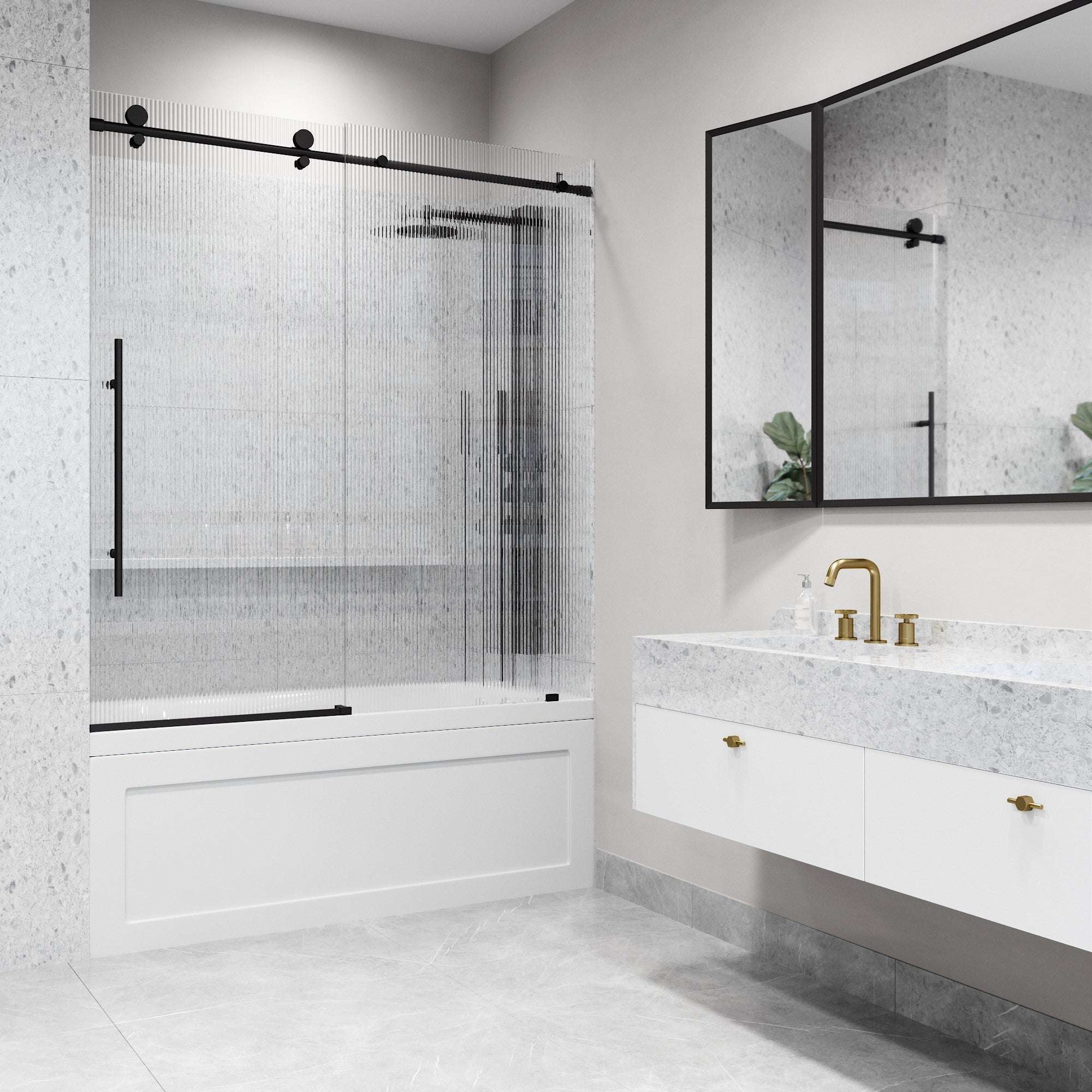 Elan E-Class Frameless Sliding Tub Door - Image 34